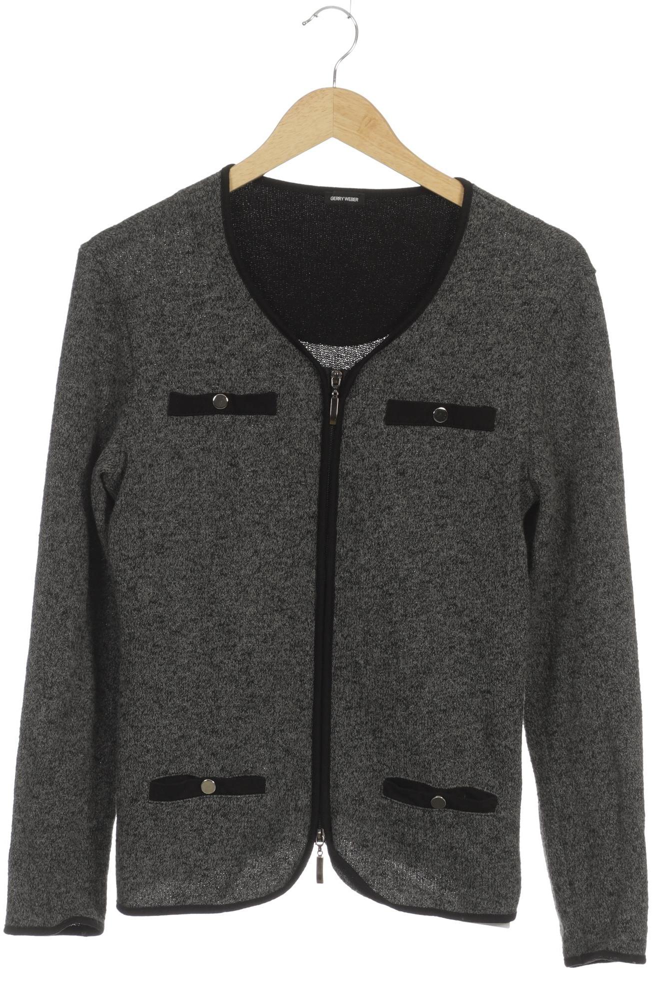 

Gerry Weber Damen Strickjacke, grau, Gr. 40