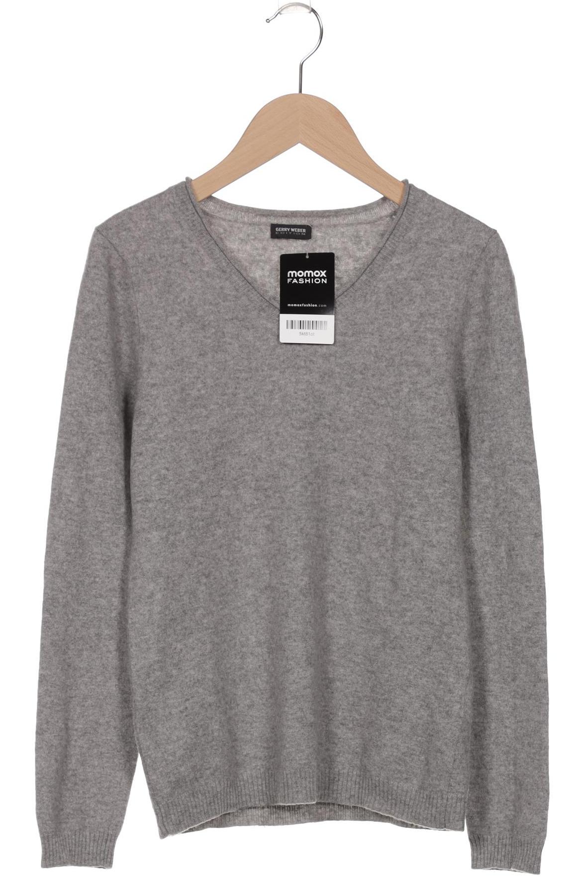 

Gerry Weber Damen Pullover, grau, Gr. 34