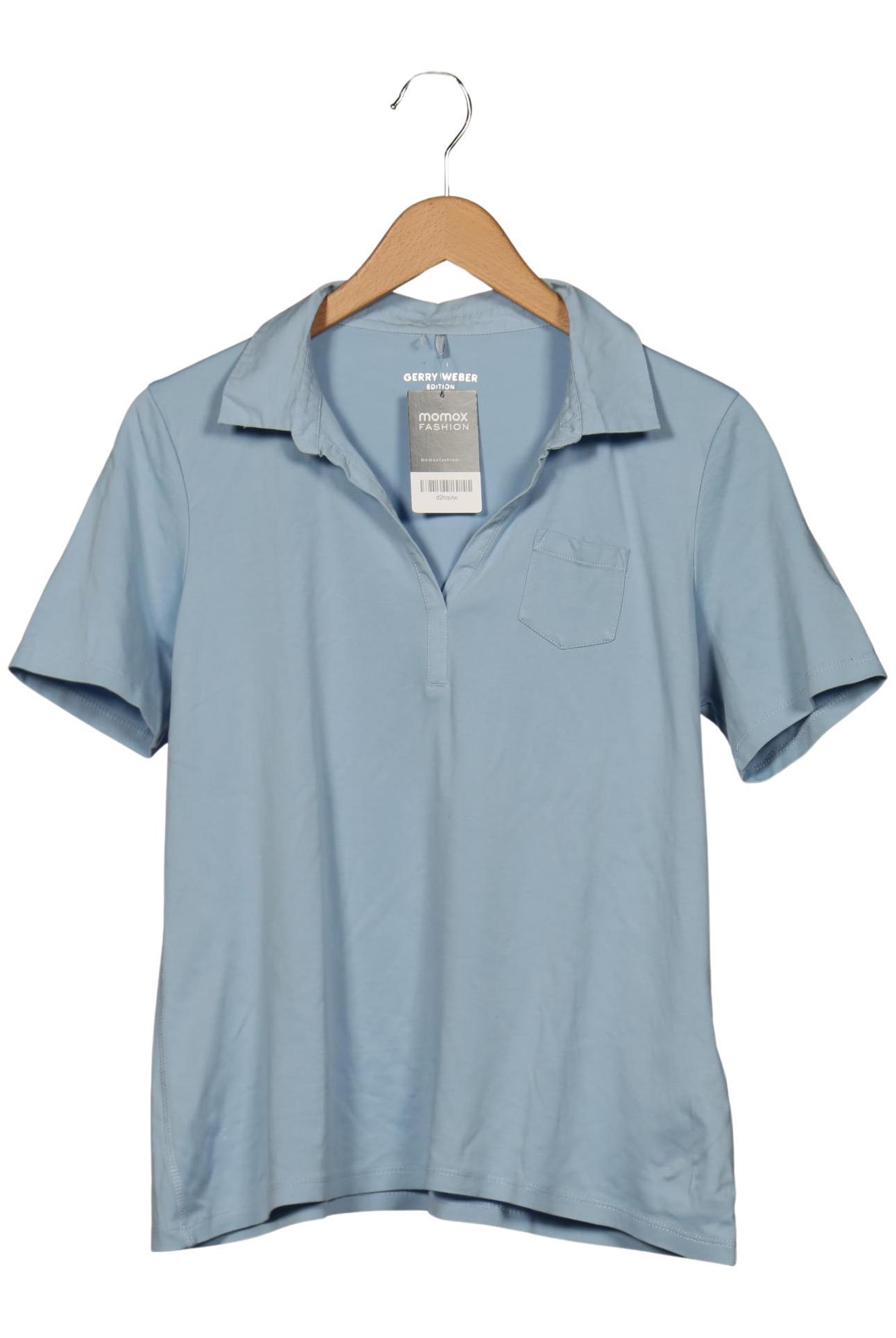 

Gerry Weber Damen Poloshirt, blau, Gr. 42