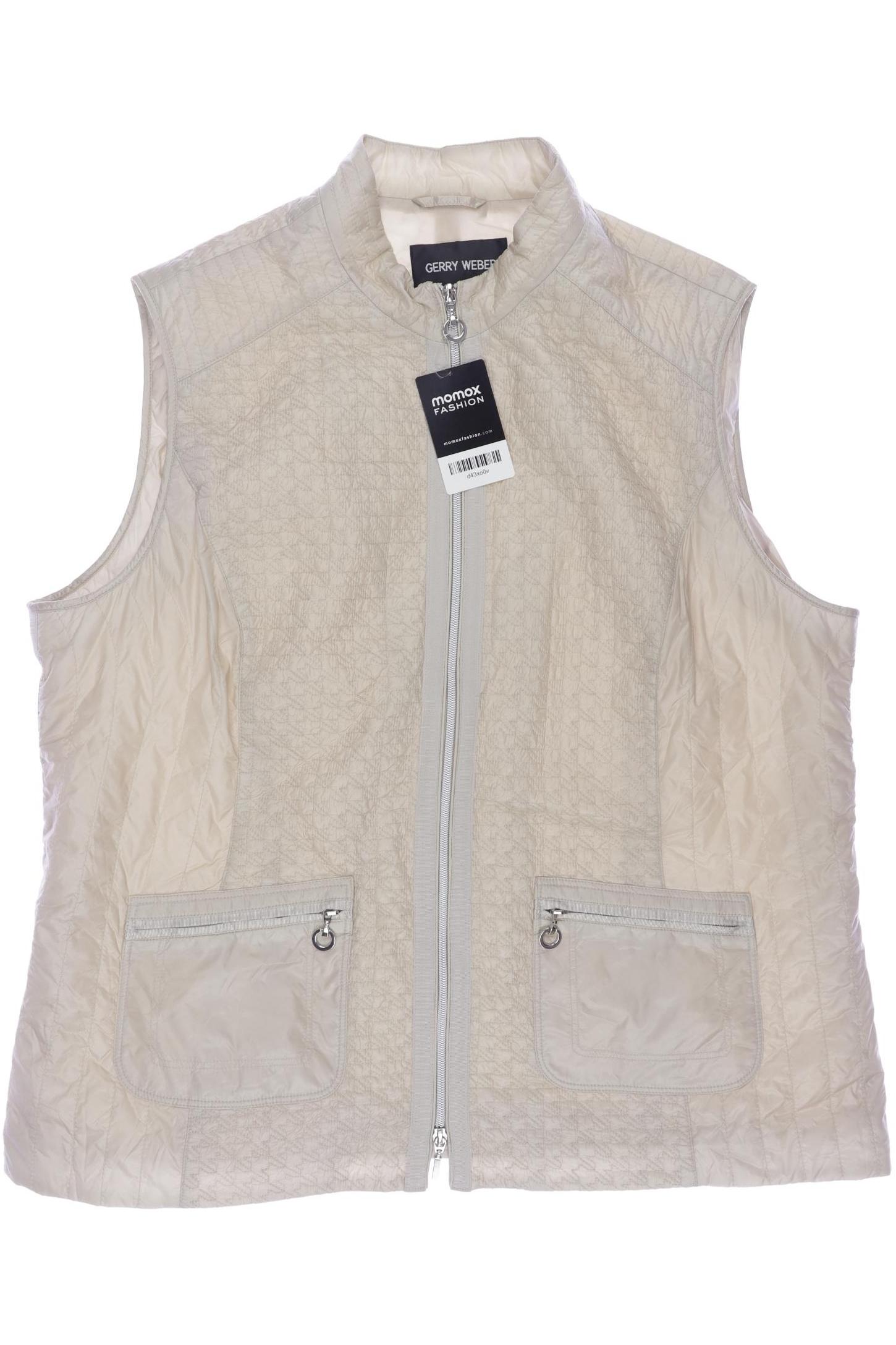 

Gerry Weber Damen Weste, cremeweiß, Gr. 52