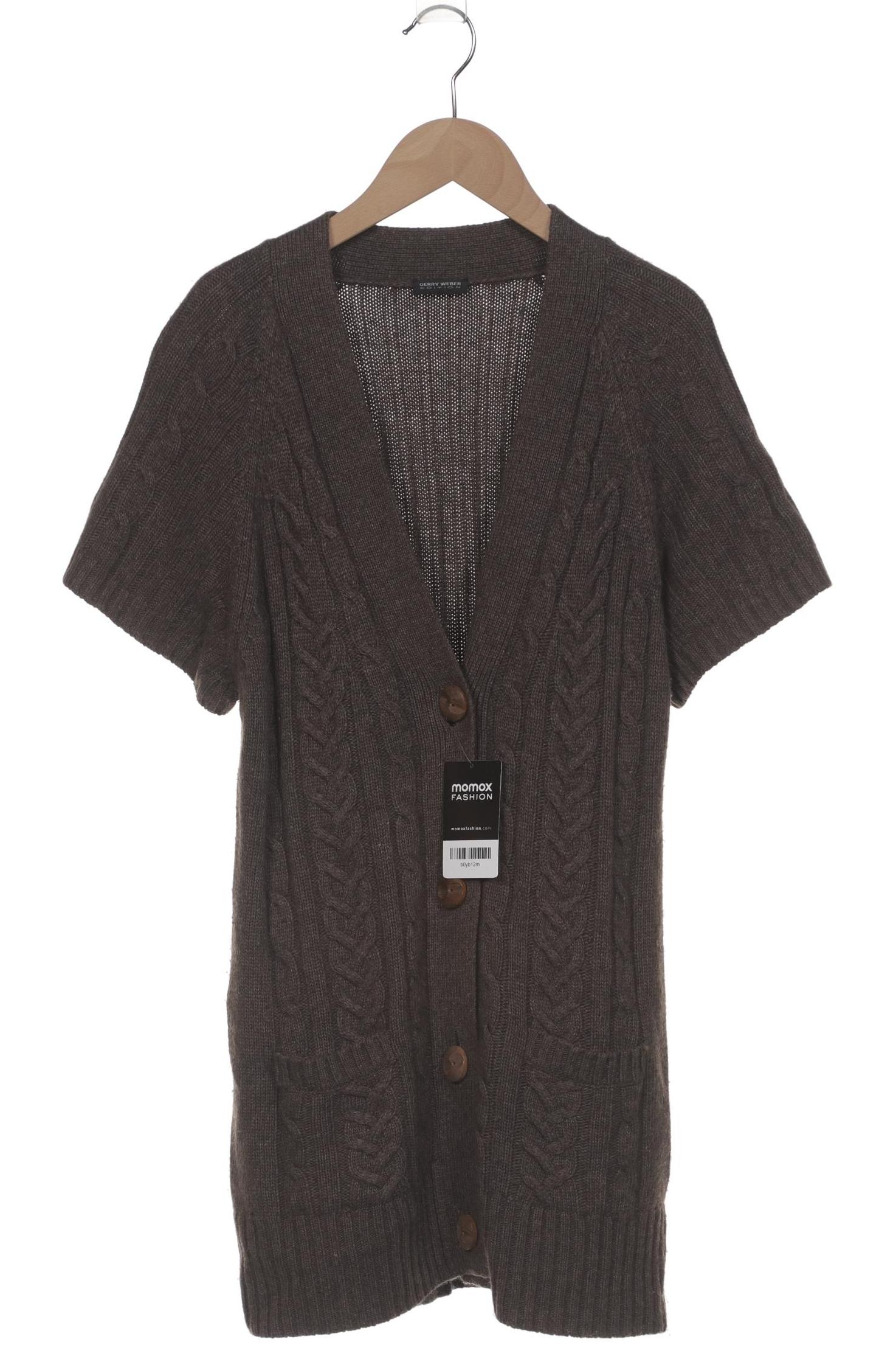 

Gerry Weber Damen Strickjacke, braun, Gr. 40