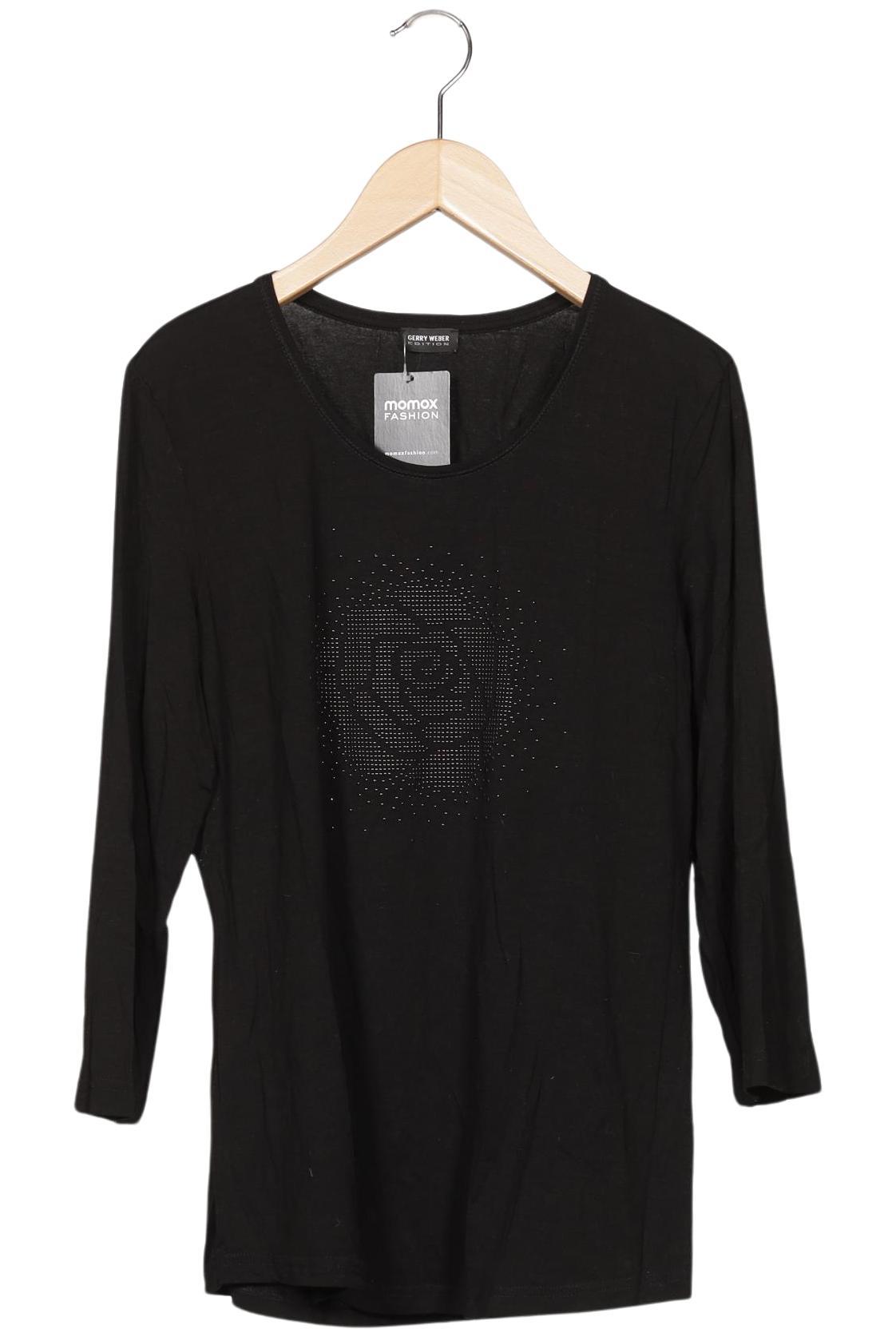 

Gerry Weber Damen Langarmshirt, schwarz, Gr. 42