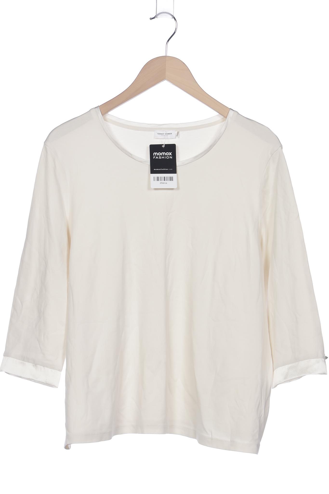 

Gerry Weber Damen Langarmshirt, cremeweiß, Gr. 48