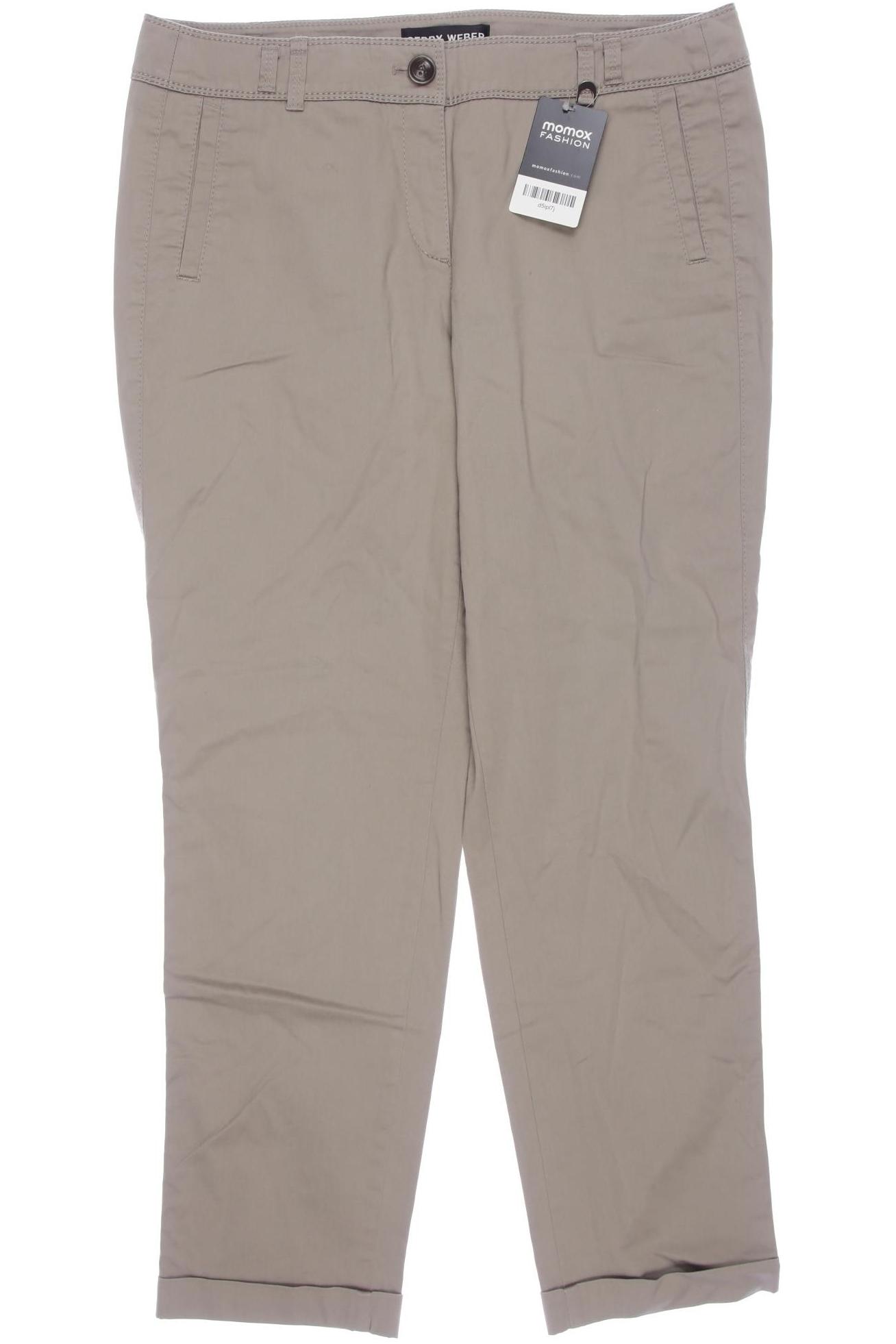 

Gerry Weber Damen Stoffhose, beige, Gr. 42