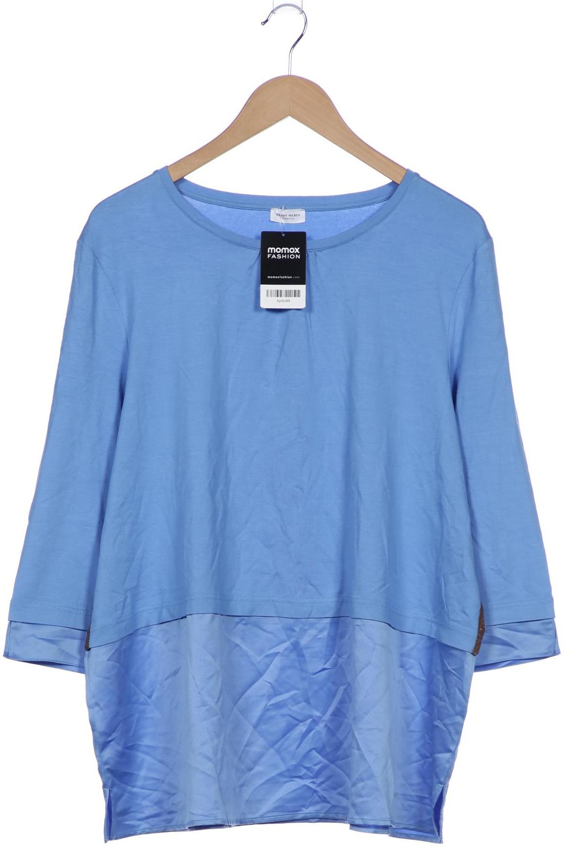 

Gerry Weber Damen Langarmshirt, blau, Gr. 44