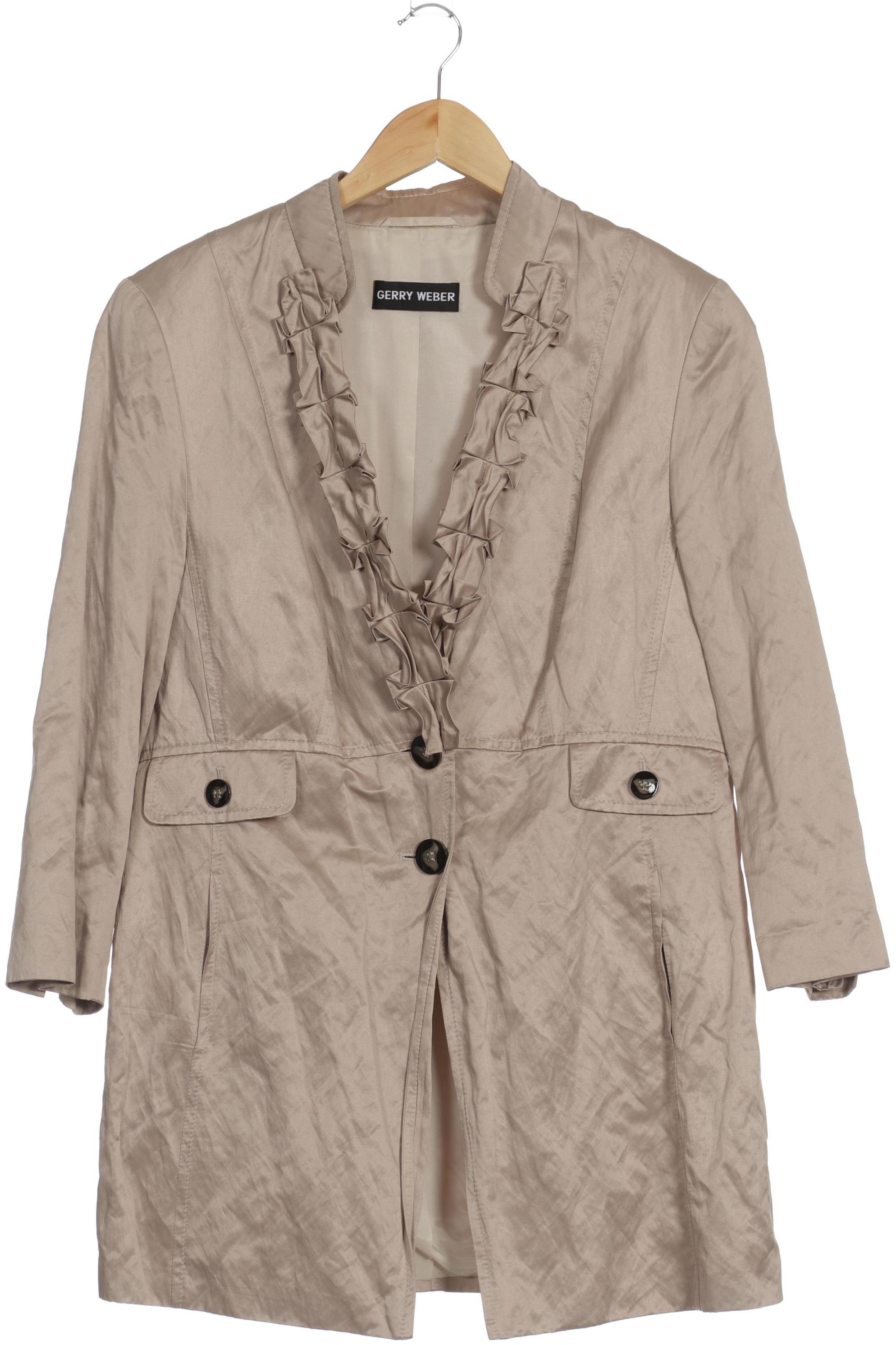 

Gerry Weber Damen Mantel, beige, Gr. 38
