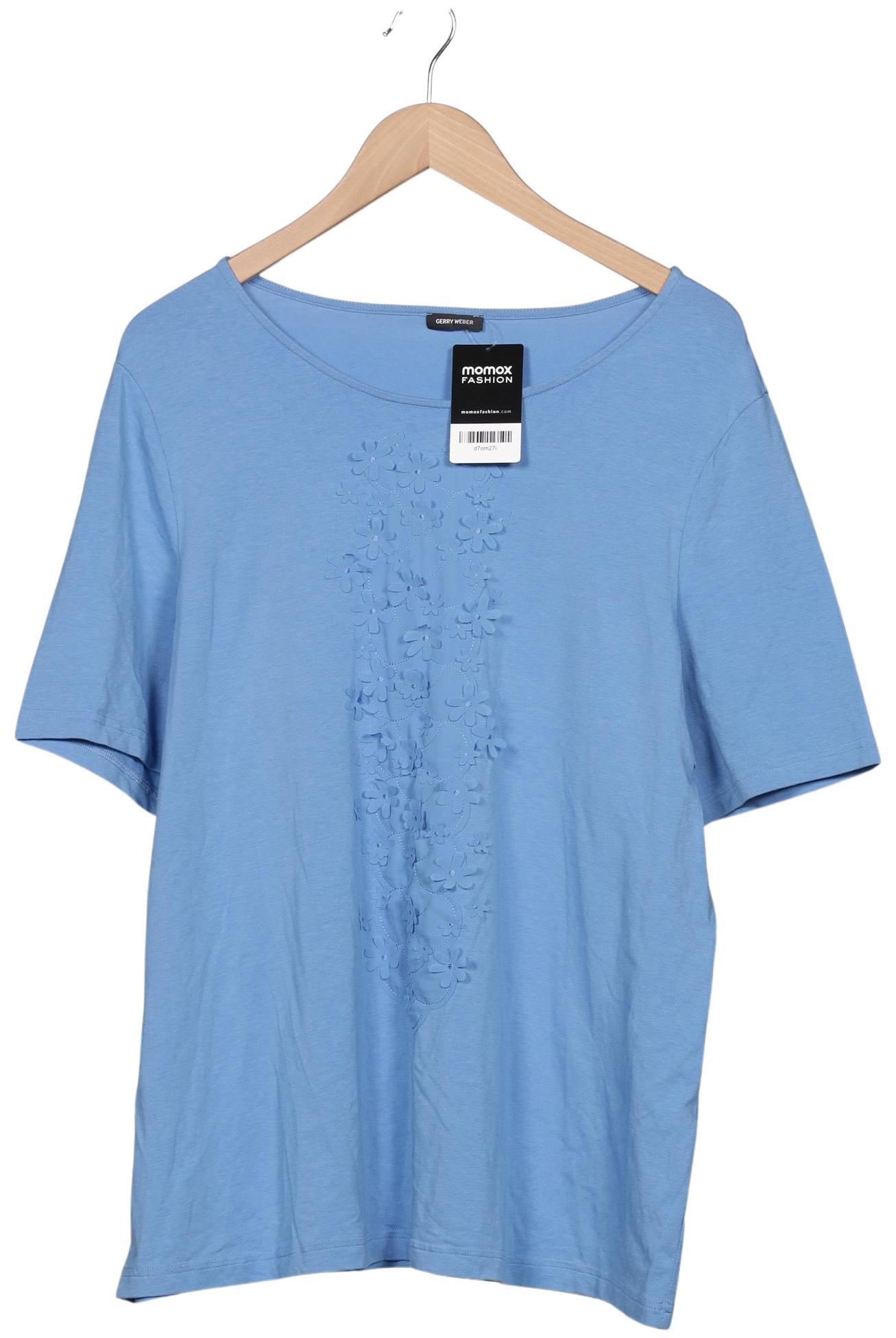 

Gerry Weber Damen T-Shirt, blau, Gr. 48