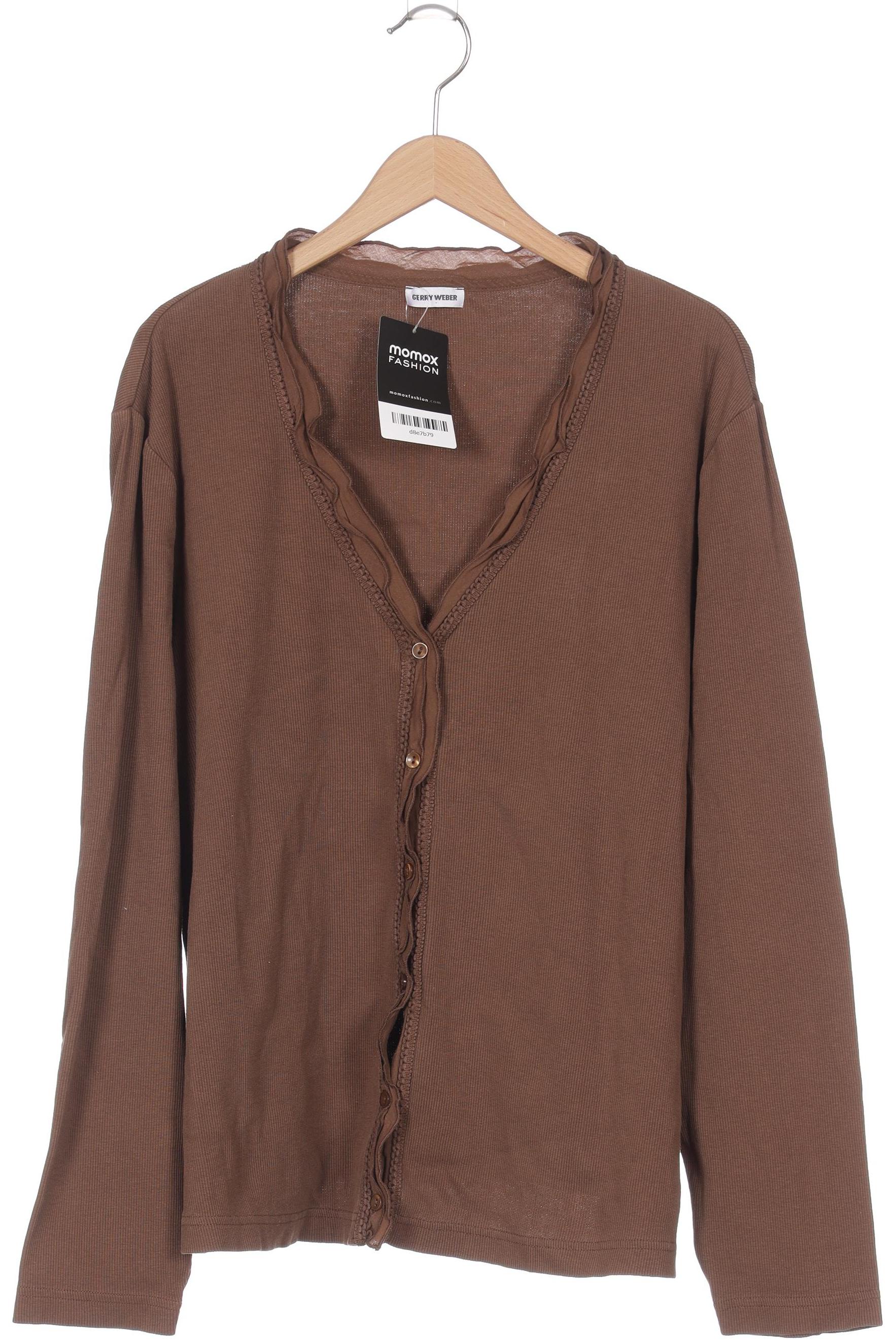

Gerry Weber Damen Strickjacke, braun, Gr. 46