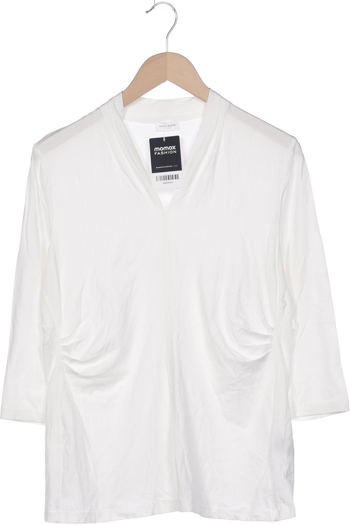 

Gerry Weber Damen Langarmshirt, weiß, Gr. 44