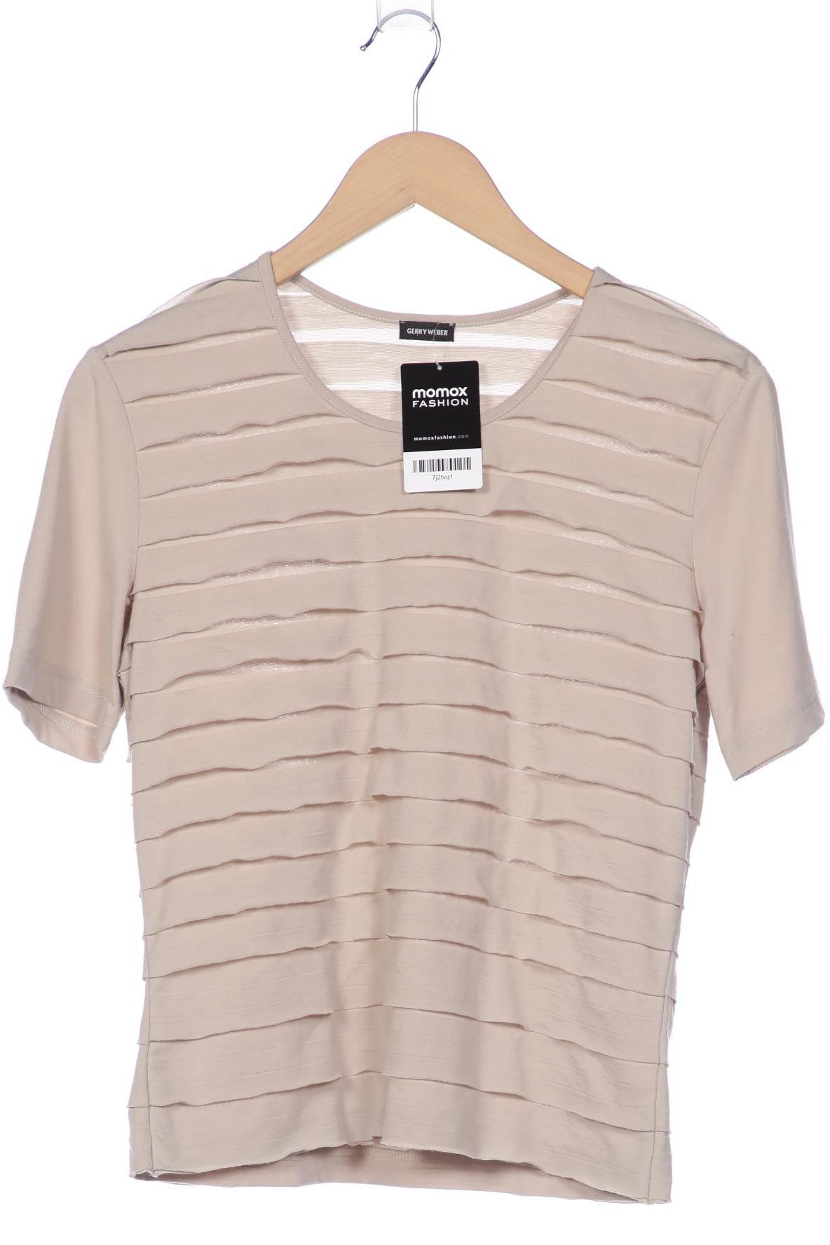 

Gerry Weber Damen T-Shirt, beige, Gr. 42