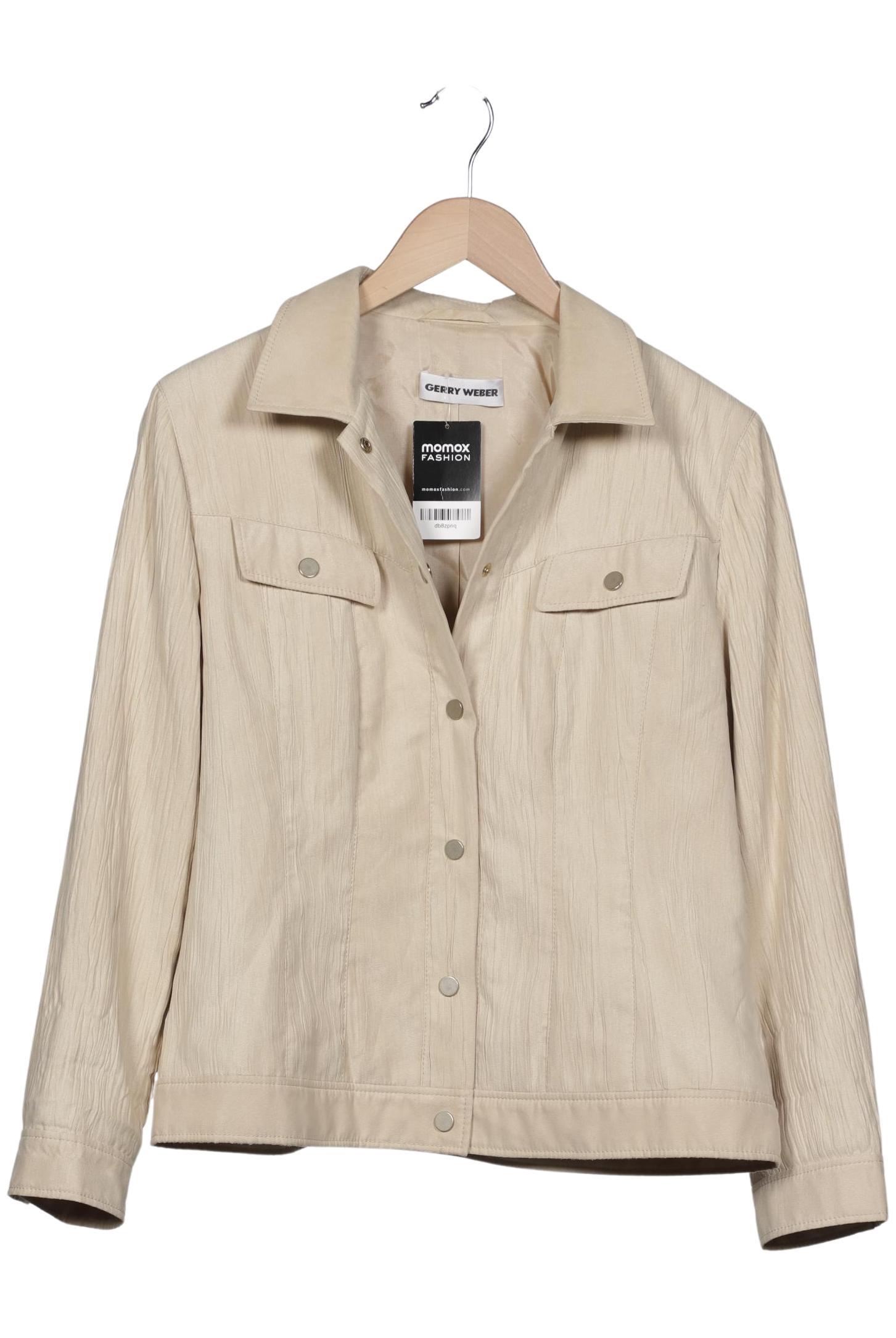 

Gerry Weber Damen Jacke, beige, Gr. 42