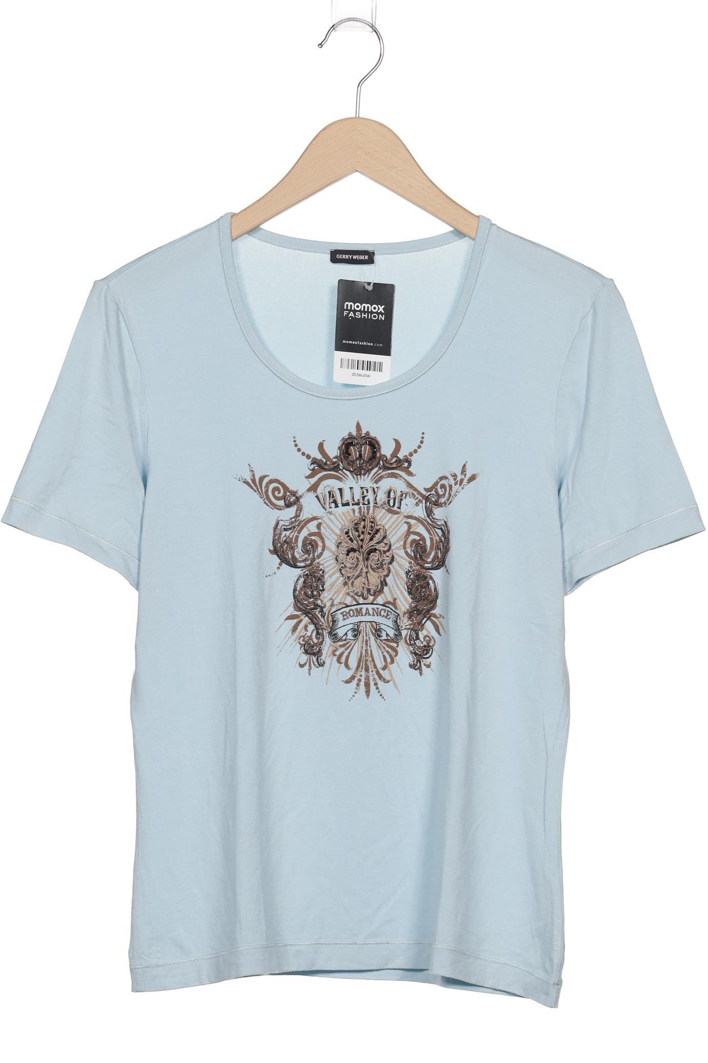 

Gerry Weber Damen T-Shirt, blau, Gr. 38