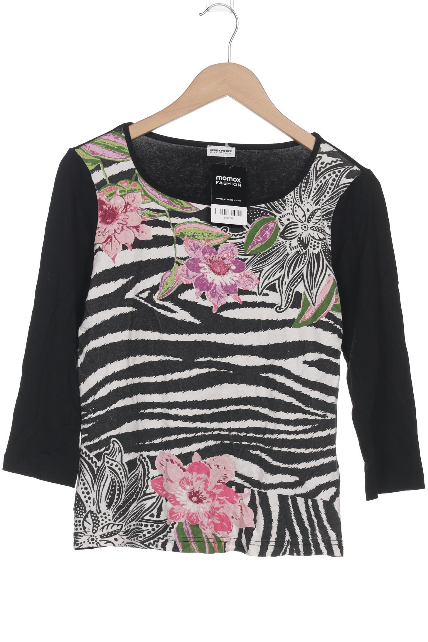 

Gerry Weber Damen Langarmshirt, schwarz, Gr. 38