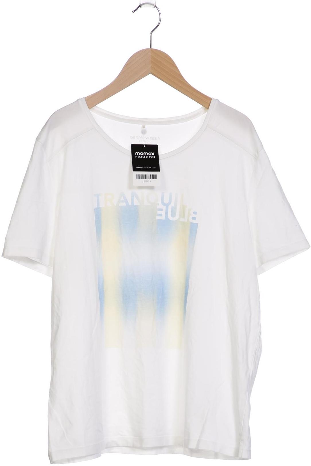 

Gerry Weber Damen T-Shirt, weiß, Gr. 40