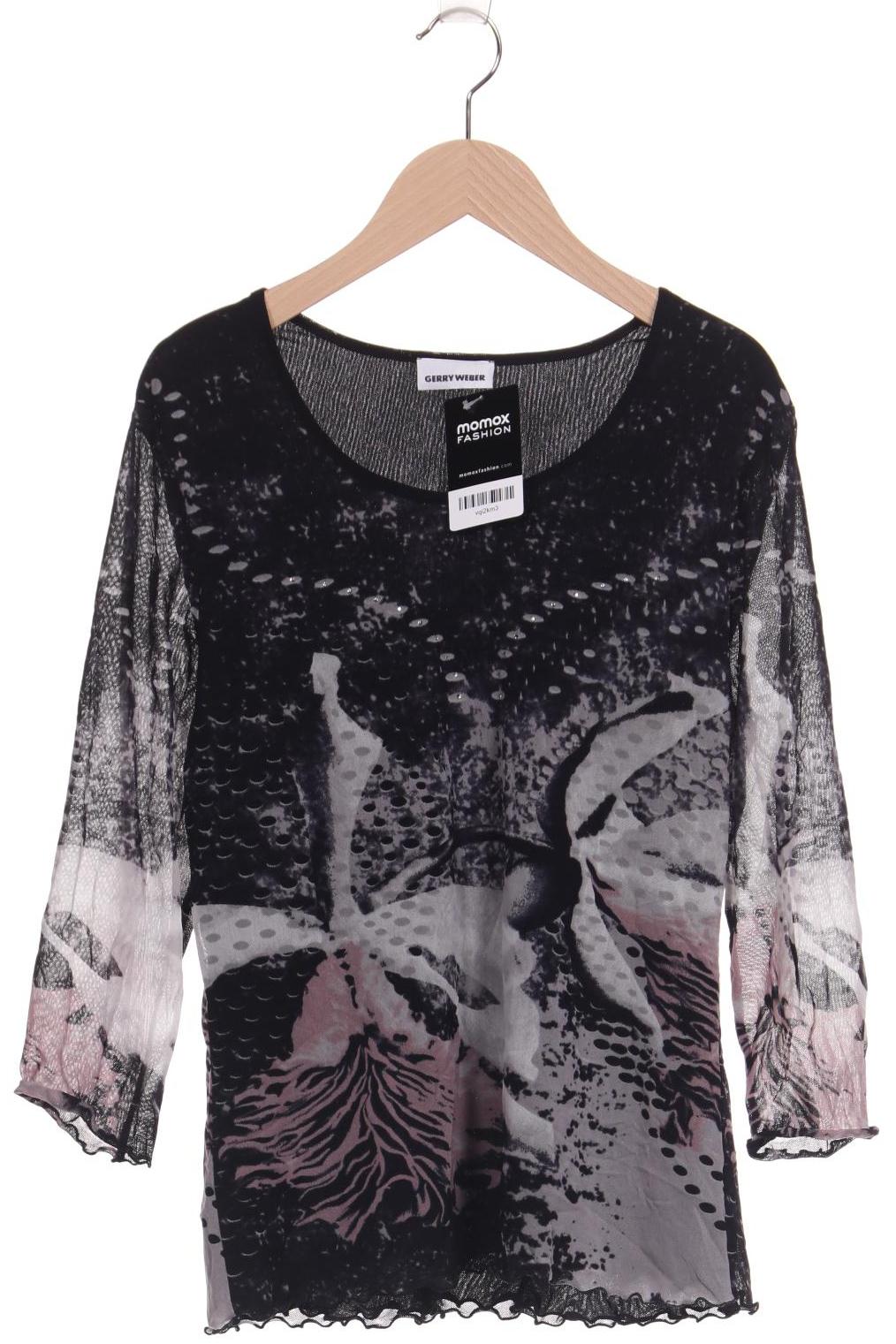 

Gerry Weber Damen Langarmshirt, schwarz, Gr. 42