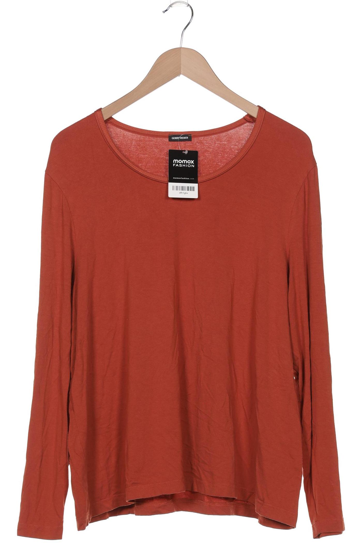 

Gerry Weber Damen Langarmshirt, orange, Gr. 48