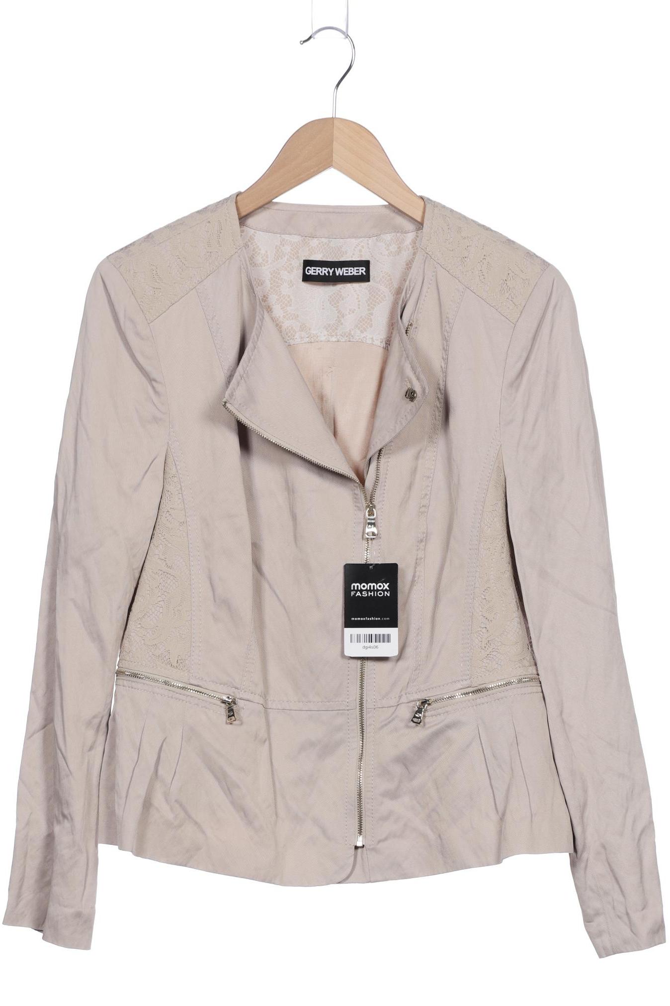 

Gerry Weber Damen Jacke, beige, Gr. 42