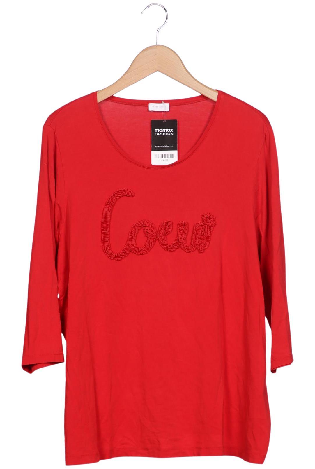 

Gerry Weber Damen Langarmshirt, rot, Gr. 48