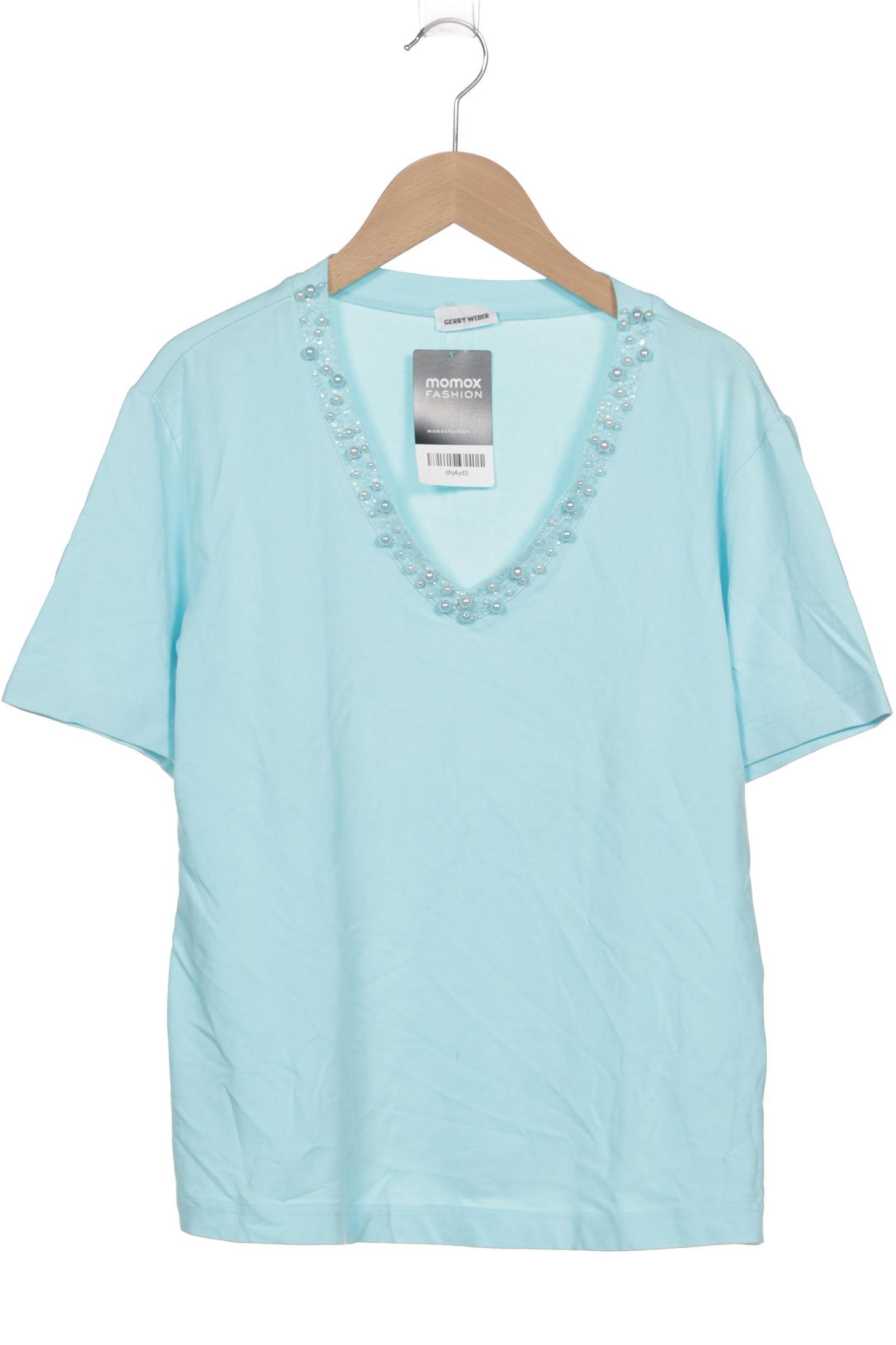 

Gerry Weber Damen T-Shirt, hellblau, Gr. 40