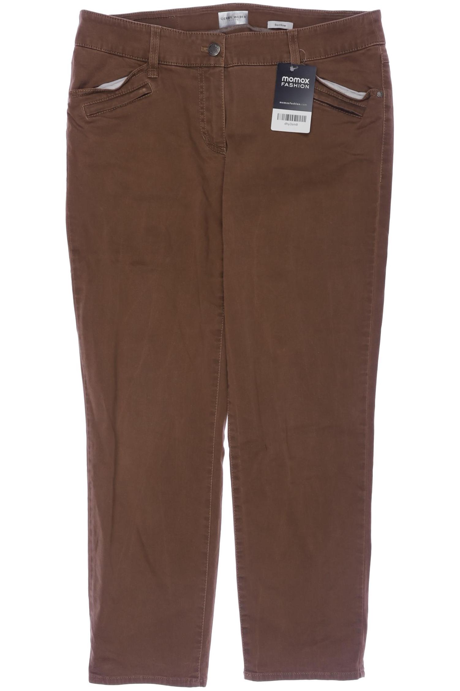 

Gerry Weber Damen Stoffhose, braun, Gr. 40