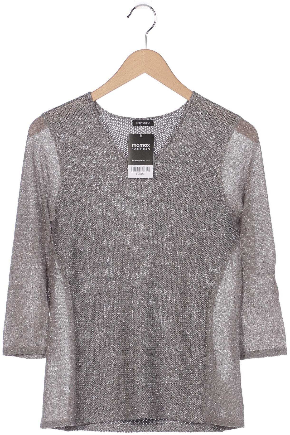 

Gerry Weber Damen Pullover, silber, Gr. 38