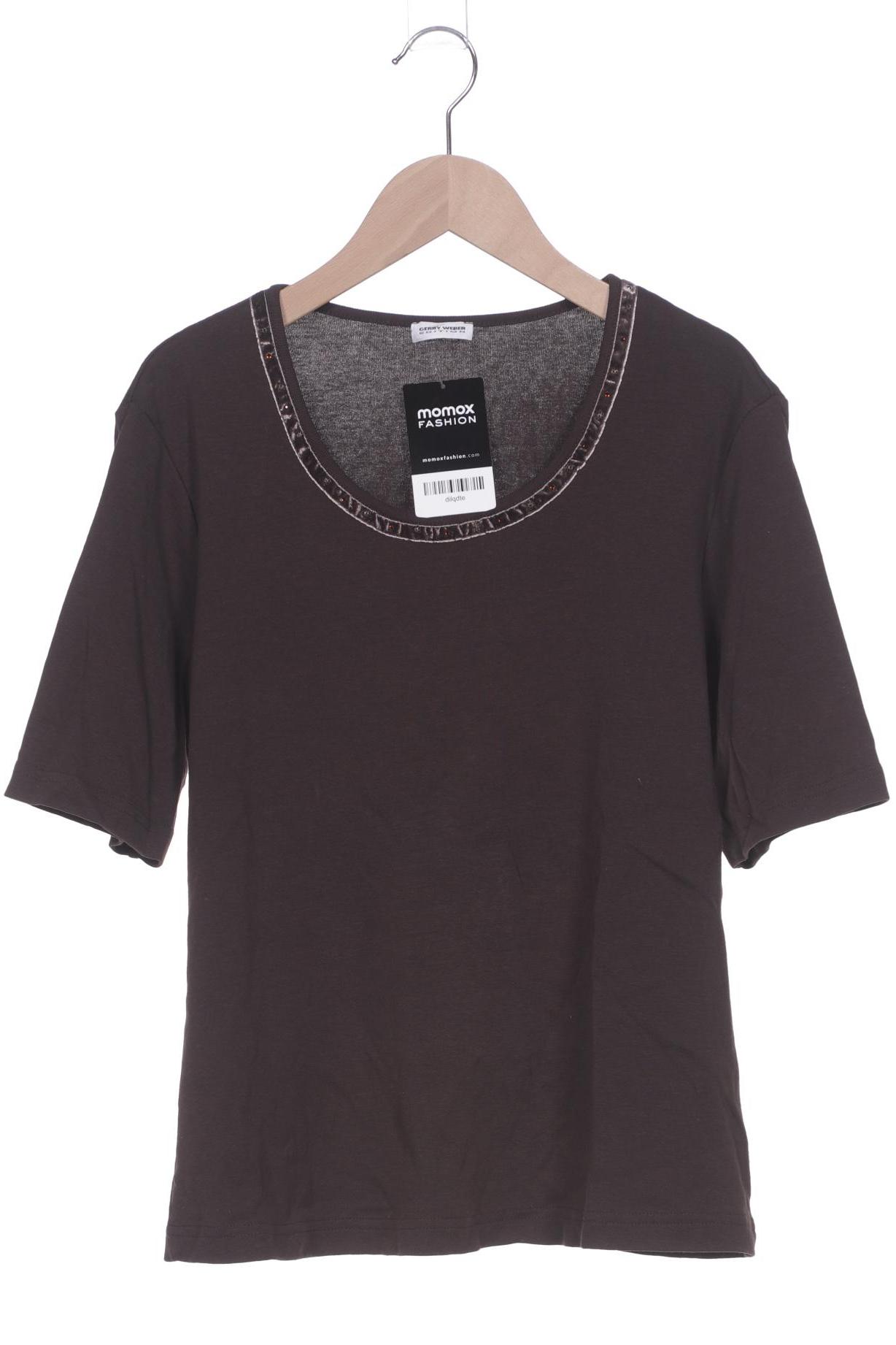 

Gerry Weber Damen T-Shirt, braun, Gr. 42