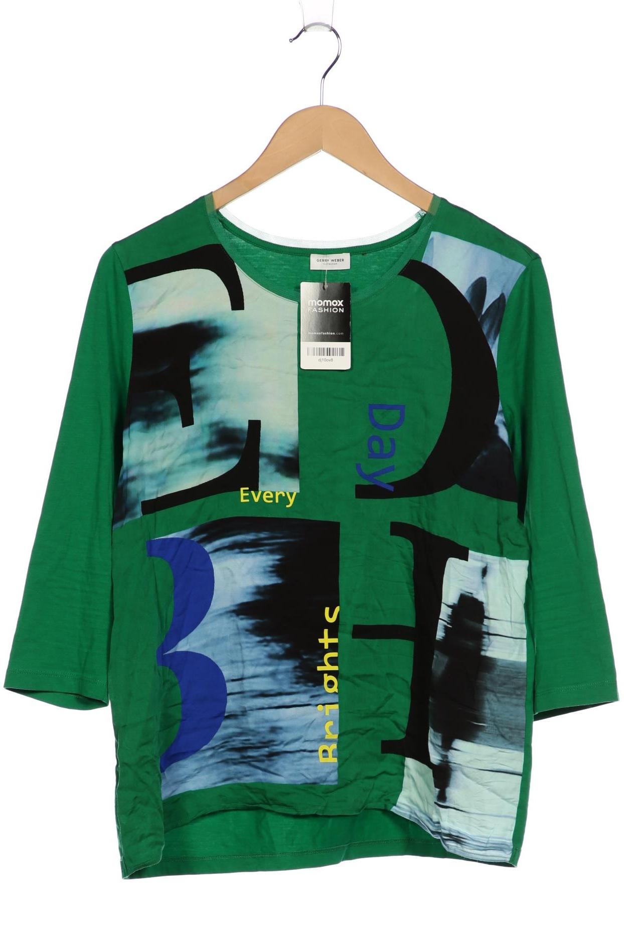 

Gerry Weber Damen Langarmshirt, grün, Gr. 44