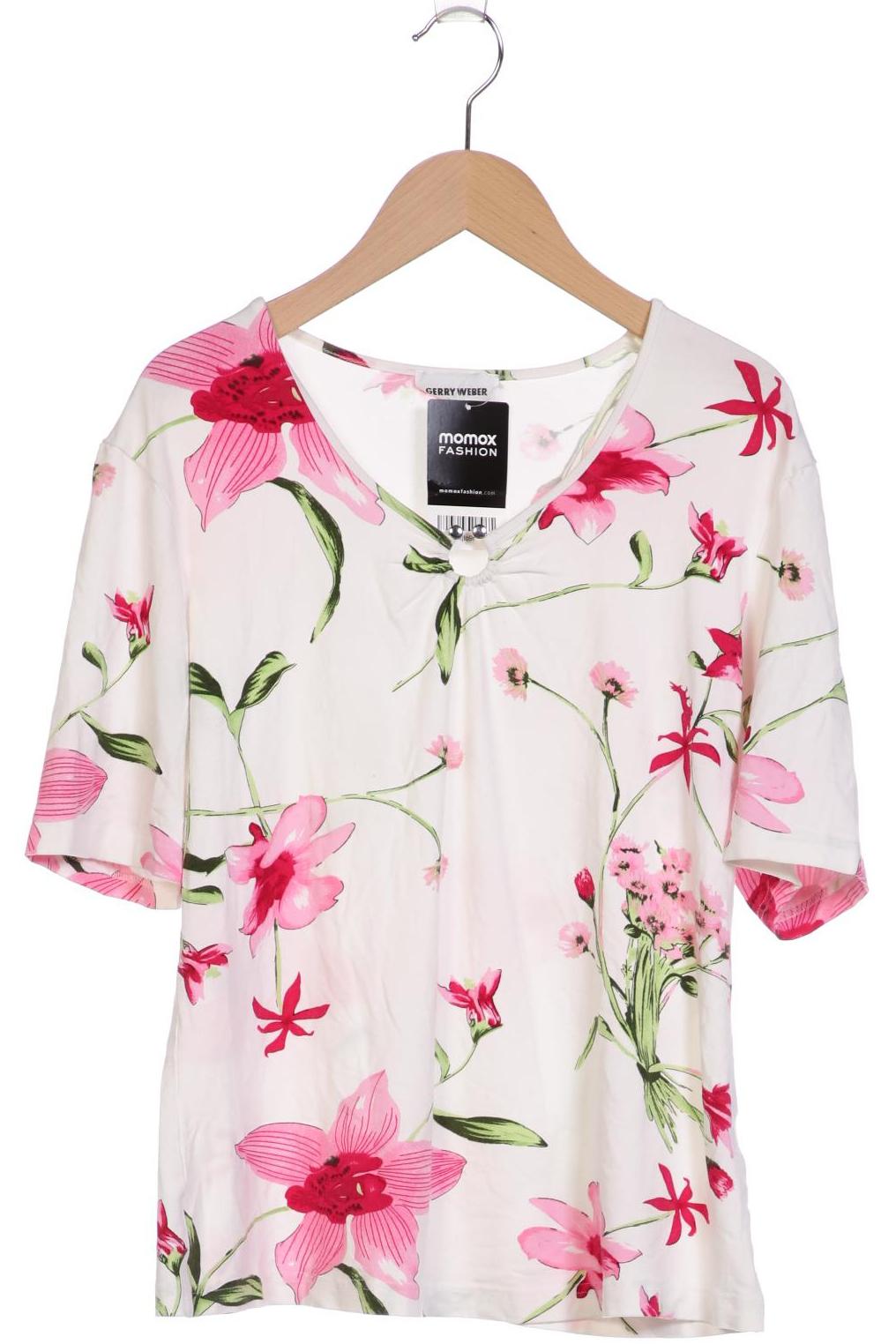 

Gerry Weber Damen T-Shirt, weiß, Gr. 42