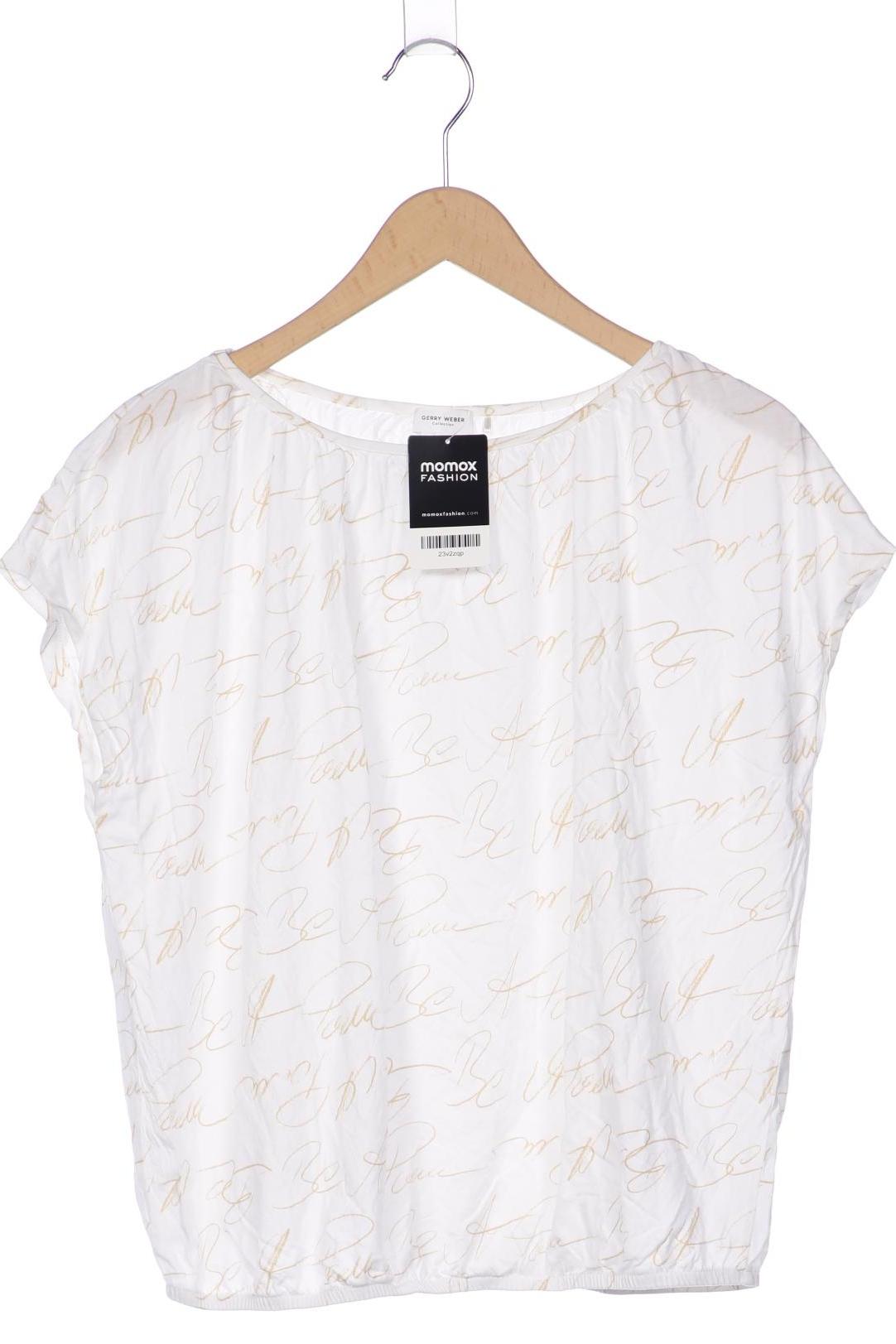 

Gerry Weber Damen T-Shirt, weiß, Gr. 38