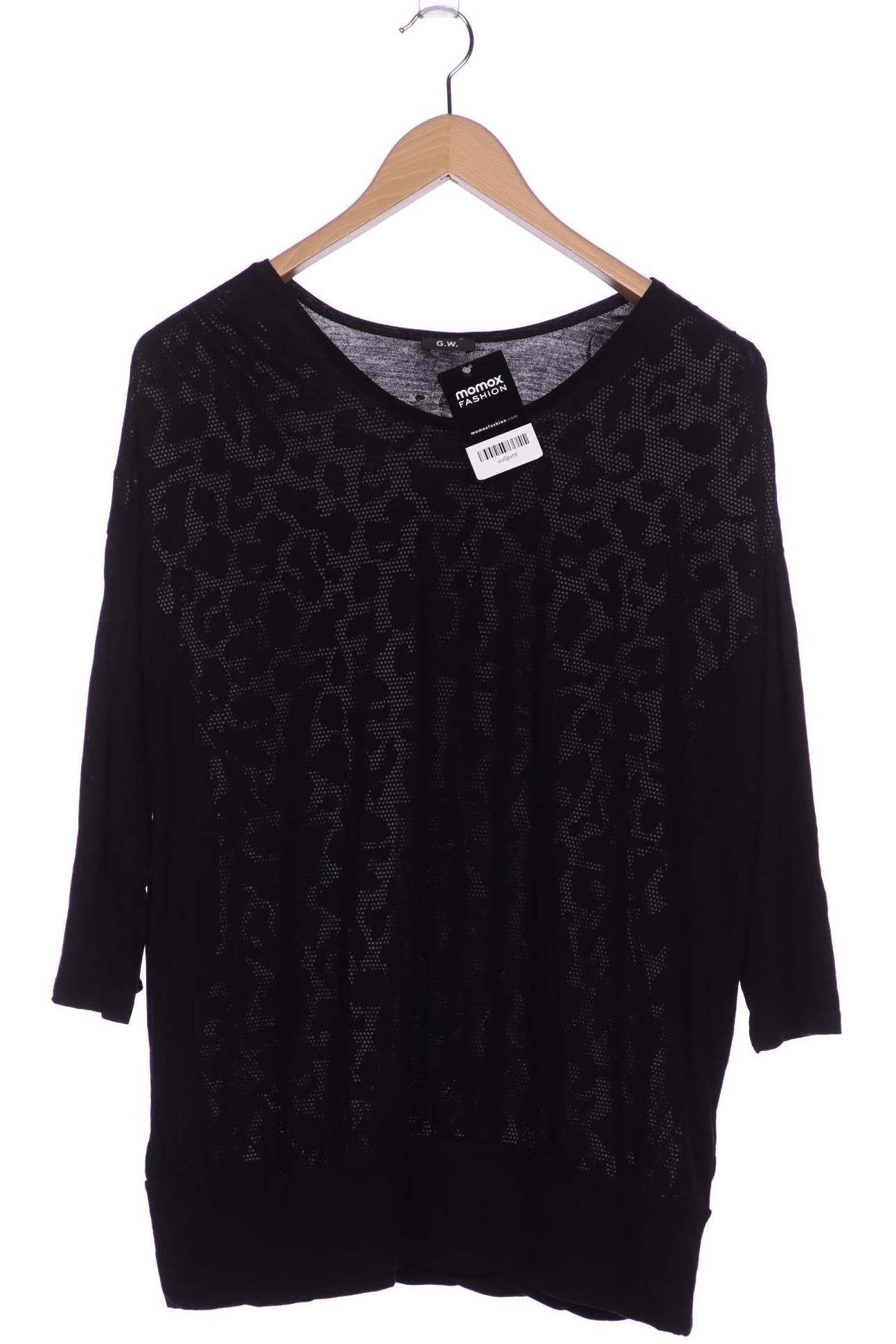 

Gerry Weber Damen Langarmshirt, schwarz, Gr. 48