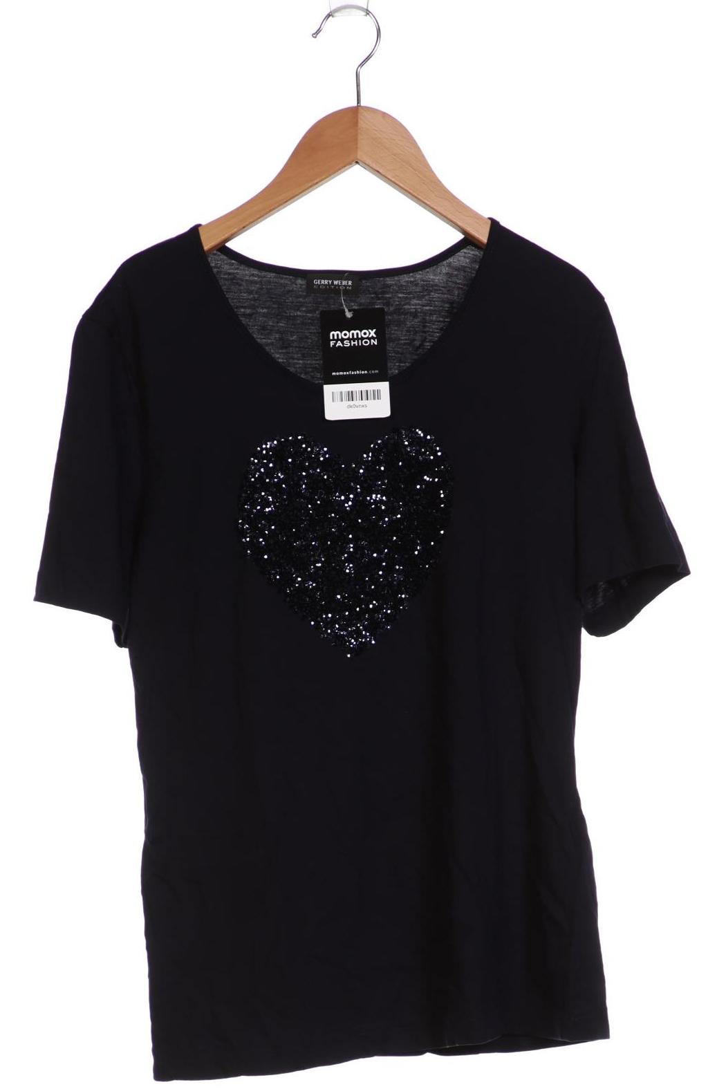 

Gerry Weber Damen T-Shirt, marineblau, Gr. 42