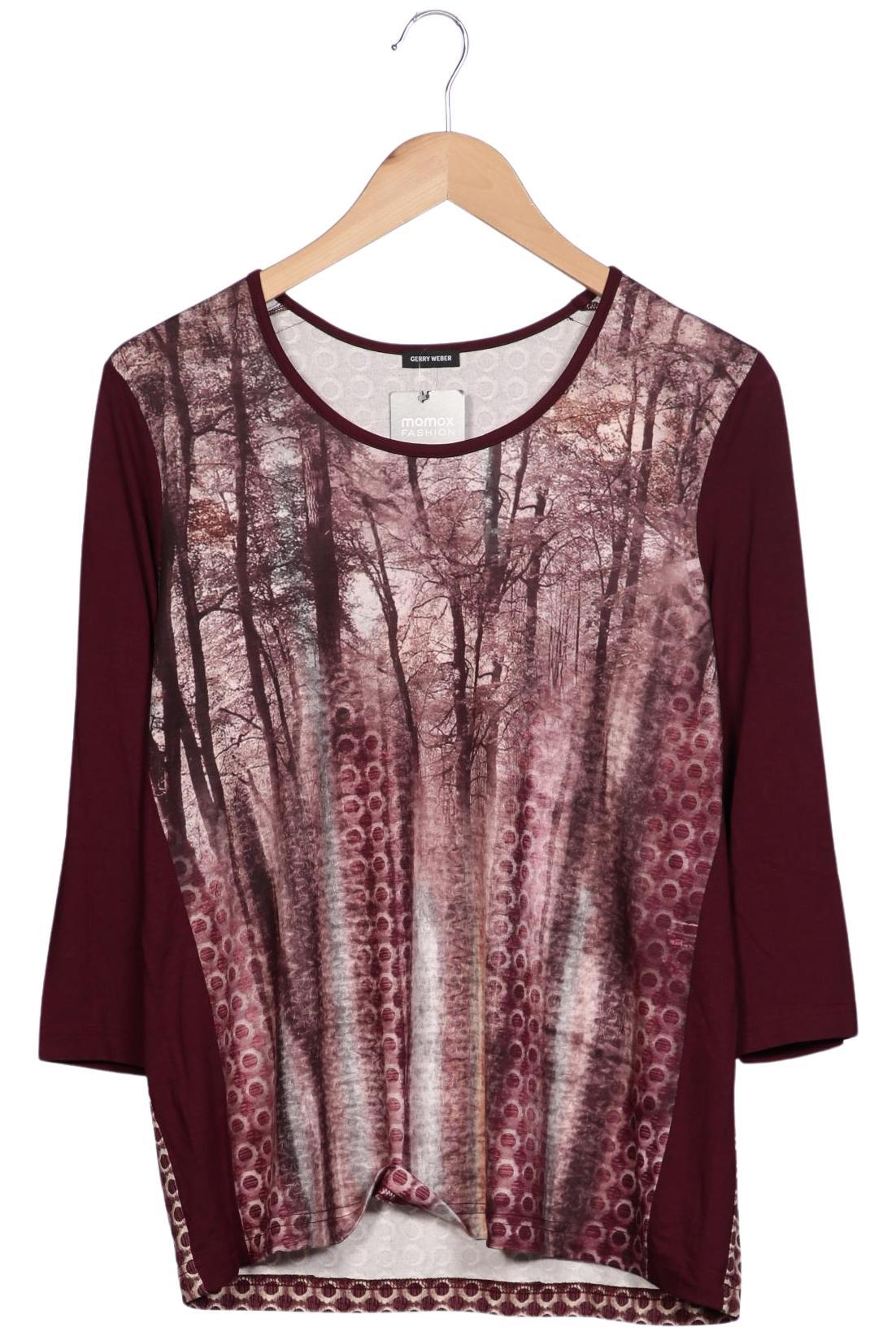 

Gerry Weber Damen Langarmshirt, bordeaux, Gr. 42