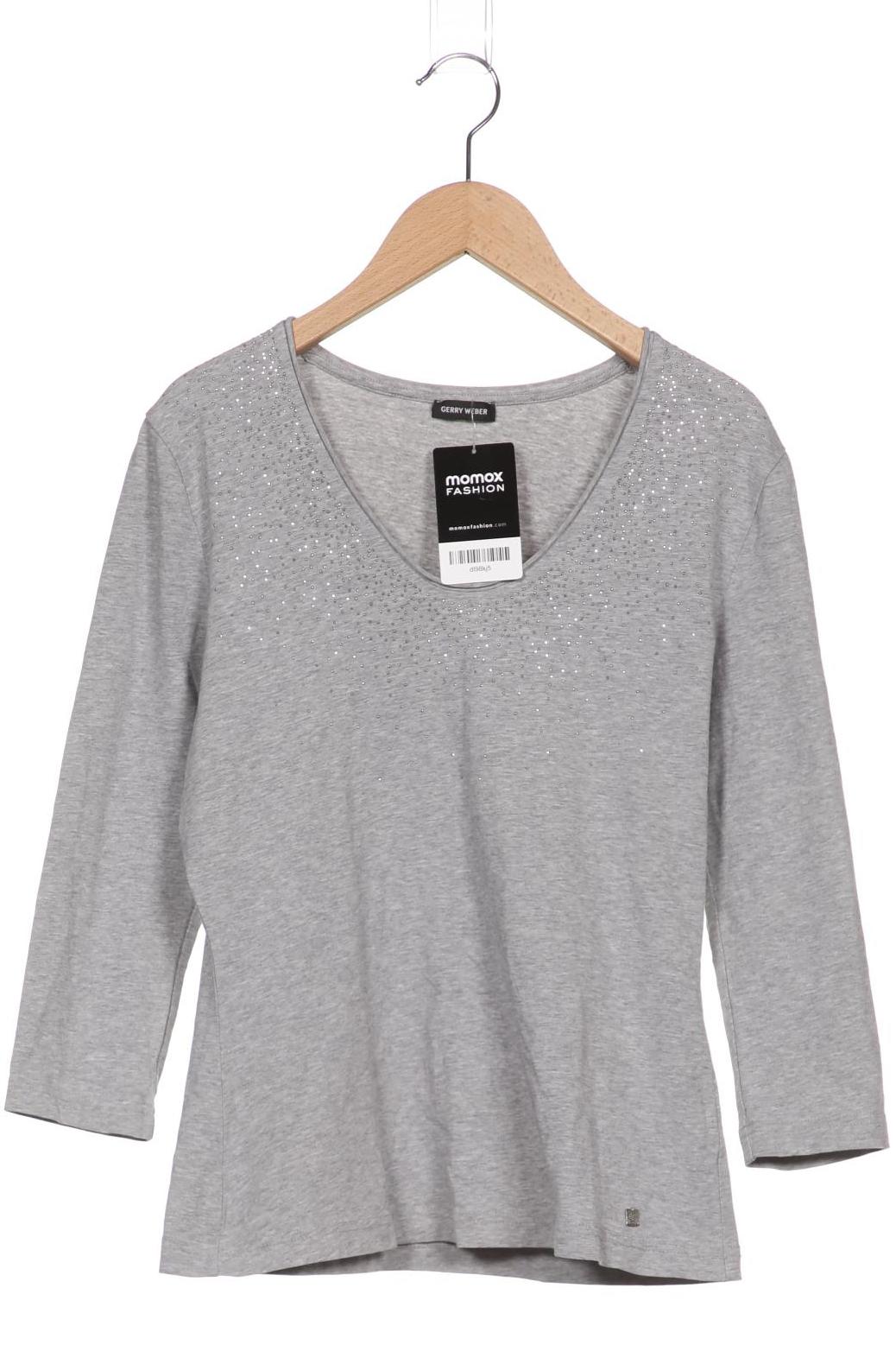 

Gerry Weber Damen Langarmshirt, grau, Gr. 36