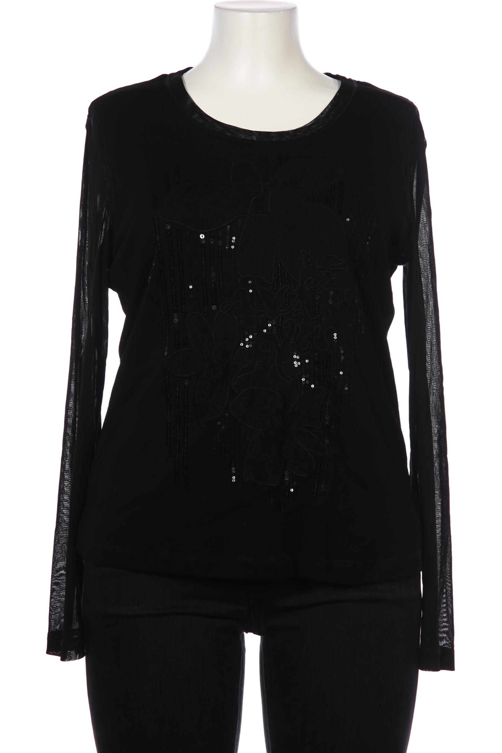 

Gerry Weber Damen Langarmshirt, schwarz, Gr. 44
