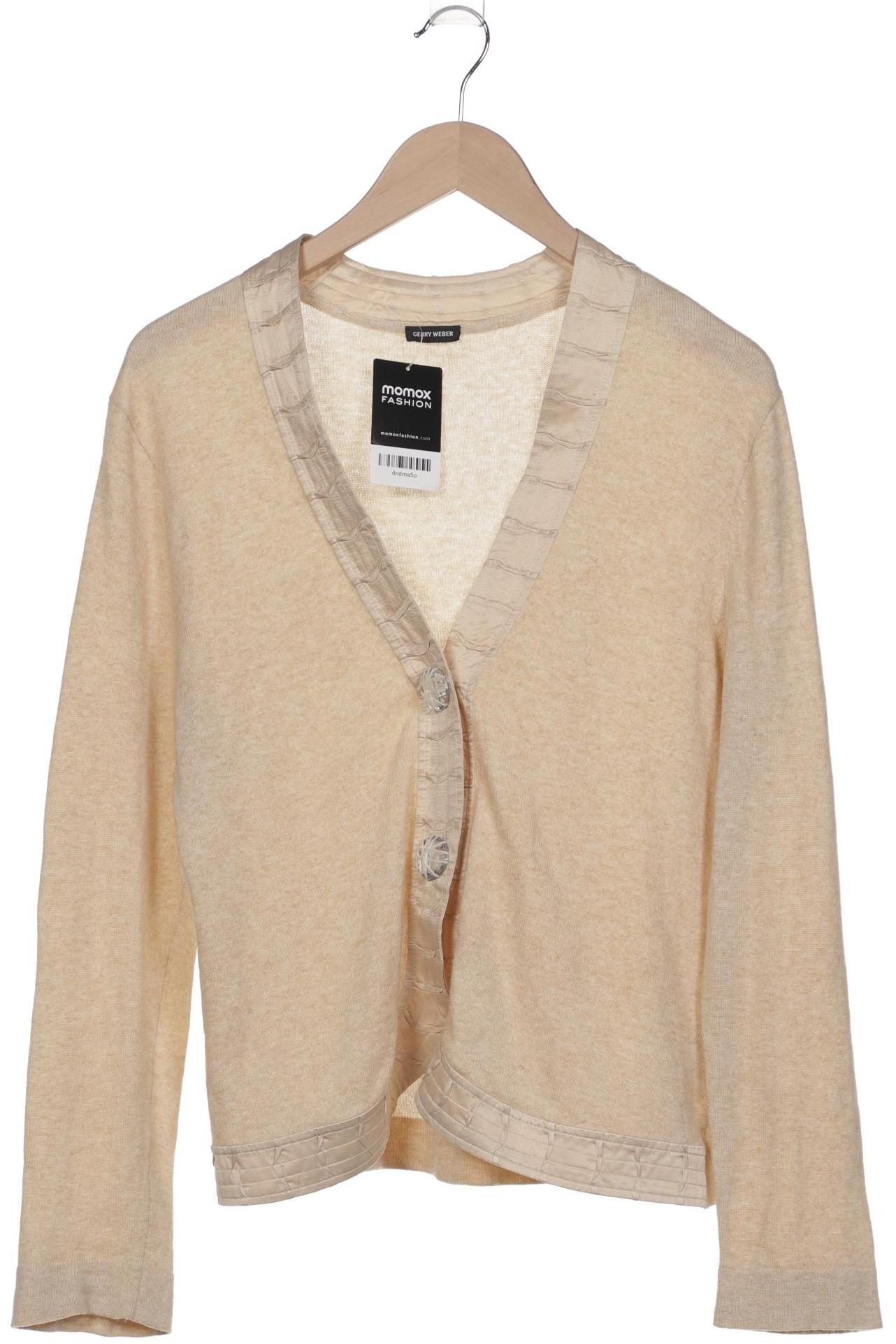 

Gerry Weber Damen Strickjacke, beige, Gr. 42