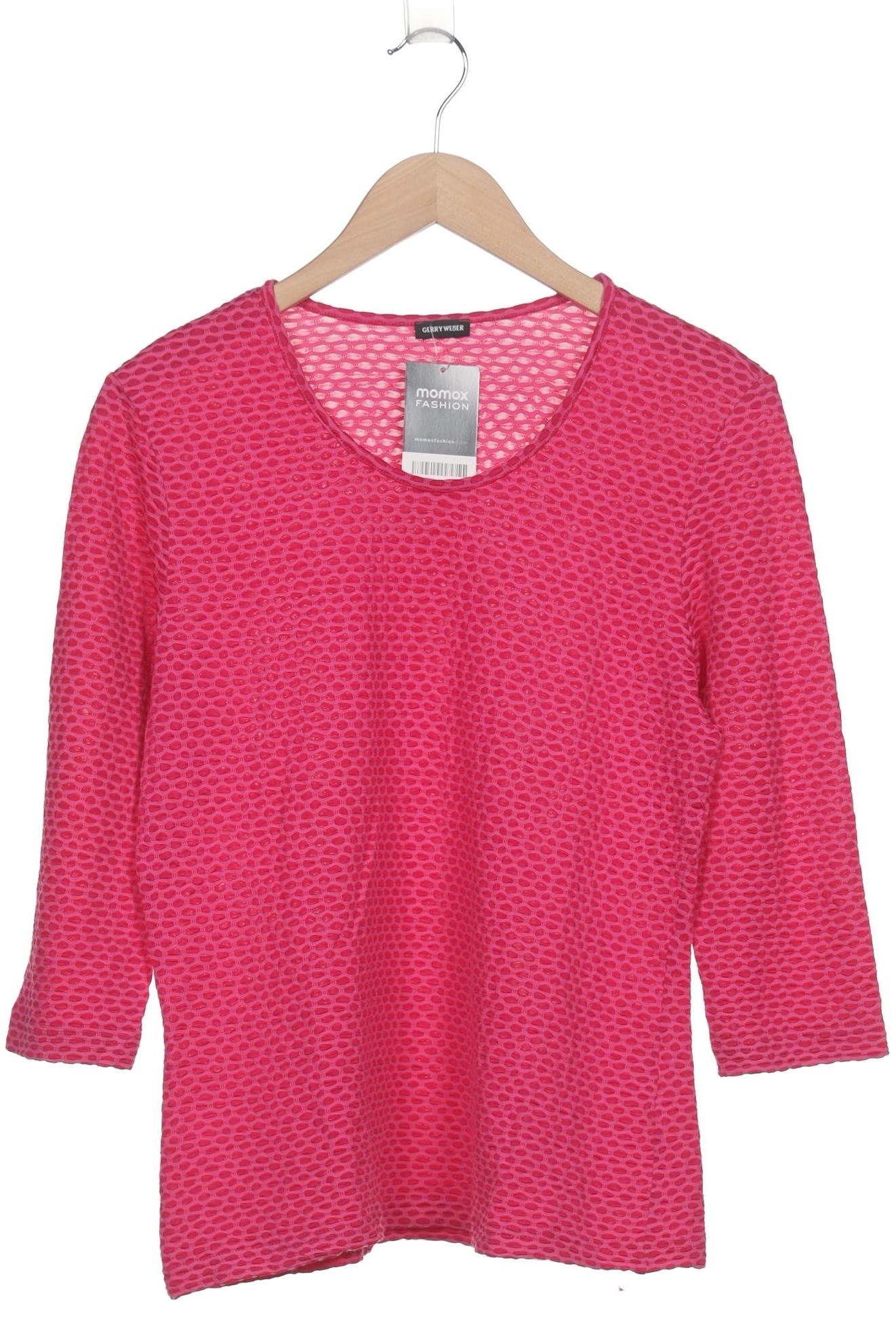 

Gerry Weber Damen Langarmshirt, pink, Gr. 40