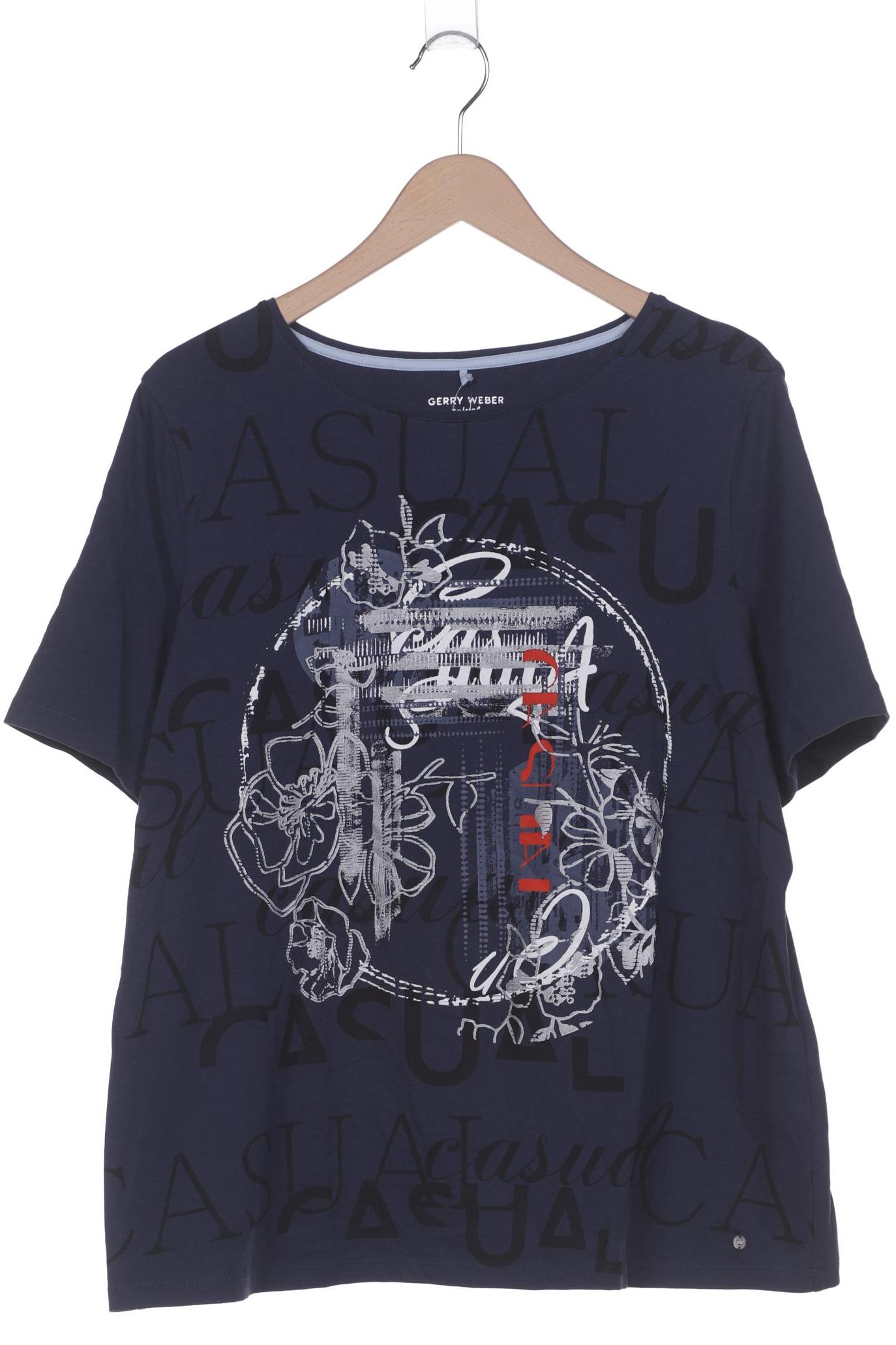 

Gerry Weber Damen T-Shirt, marineblau, Gr. 48