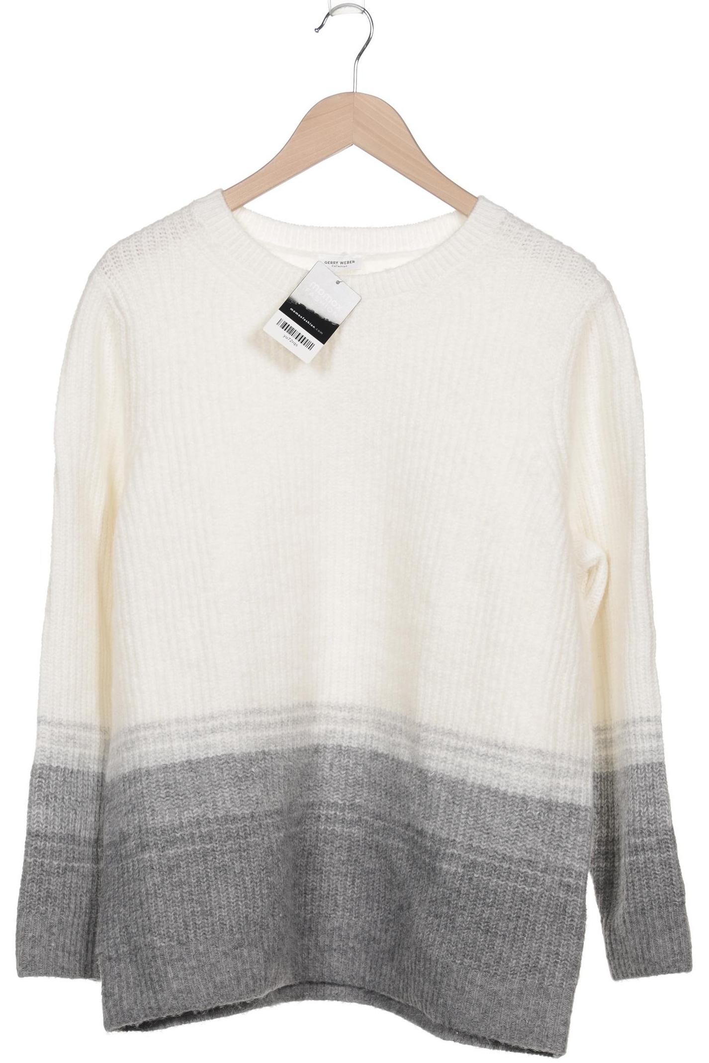 

Gerry Weber Damen Pullover, weiß, Gr. 44