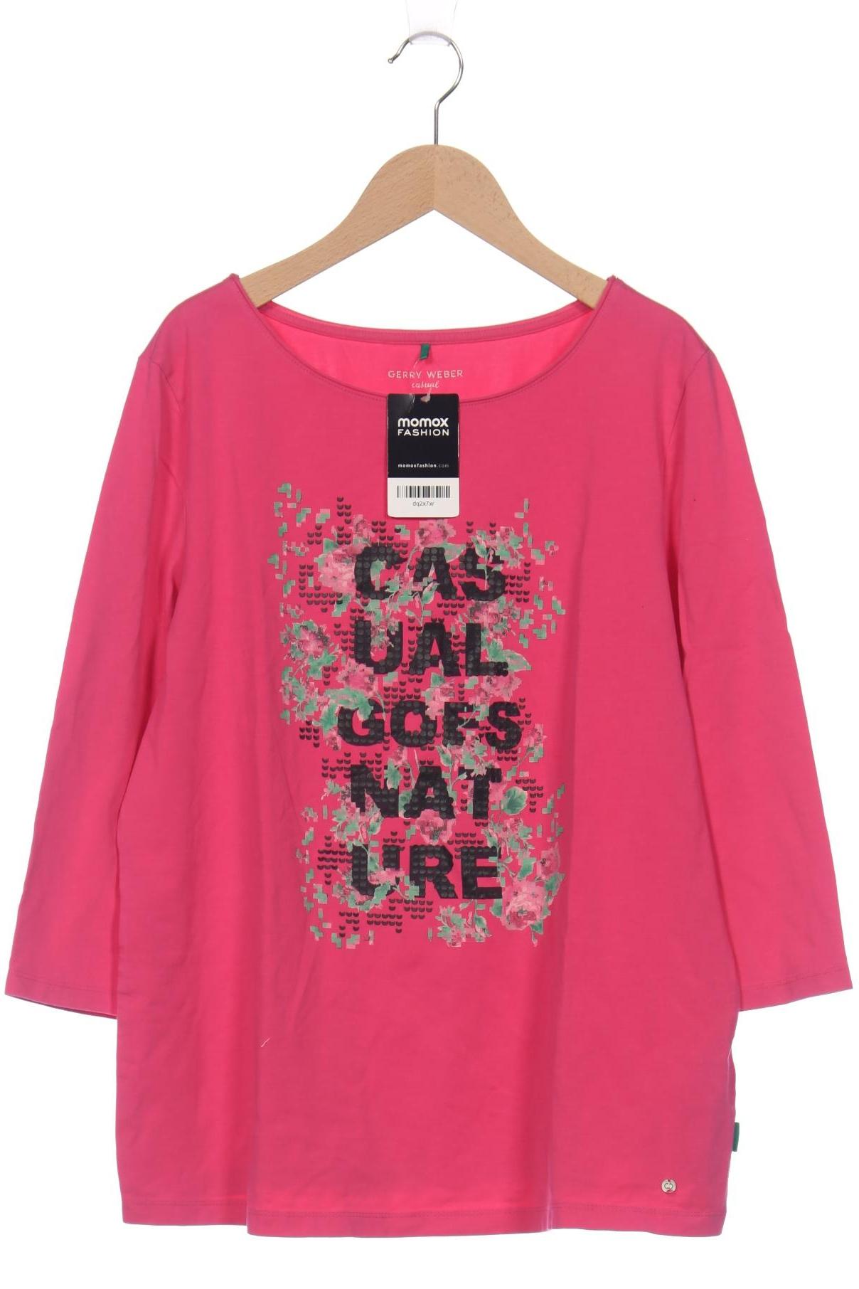 

Gerry Weber Damen Langarmshirt, pink, Gr. 44