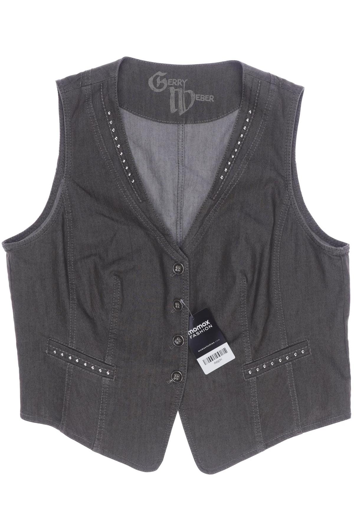 

Gerry Weber Damen Weste, grau, Gr. 44