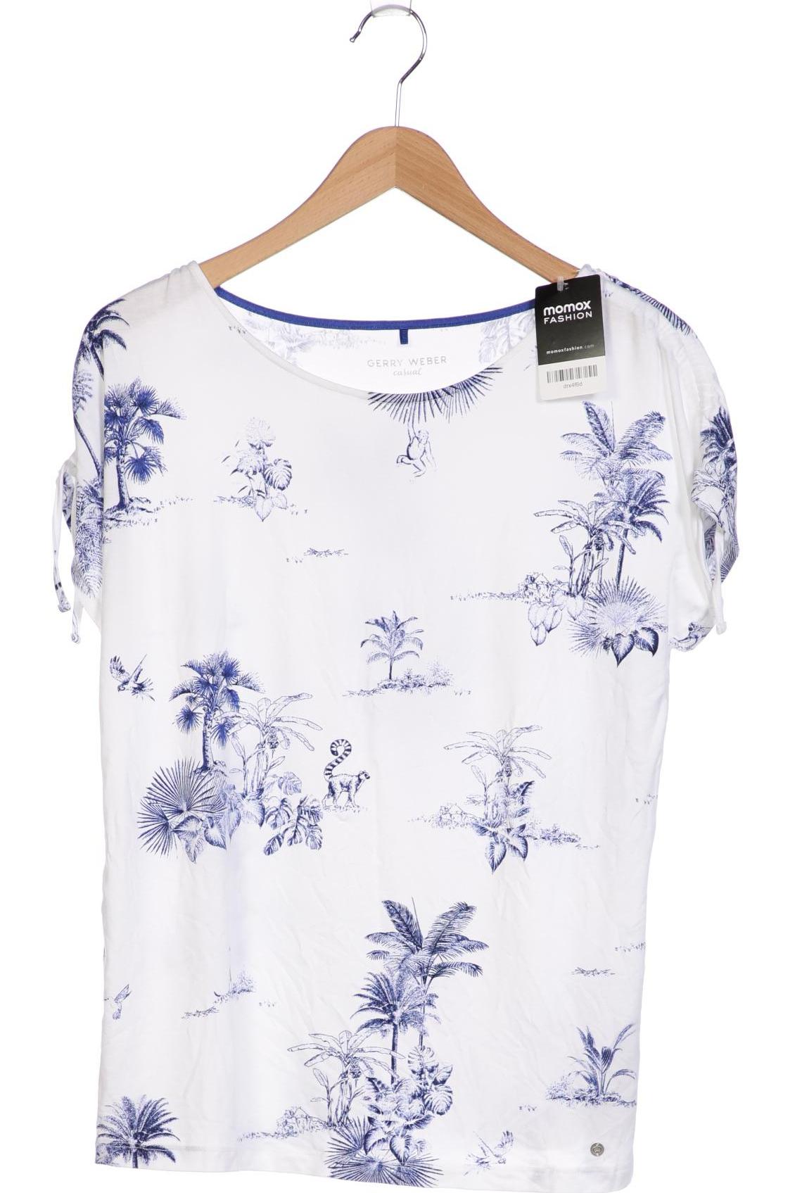 

Gerry Weber Damen T-Shirt, weiß, Gr. 38