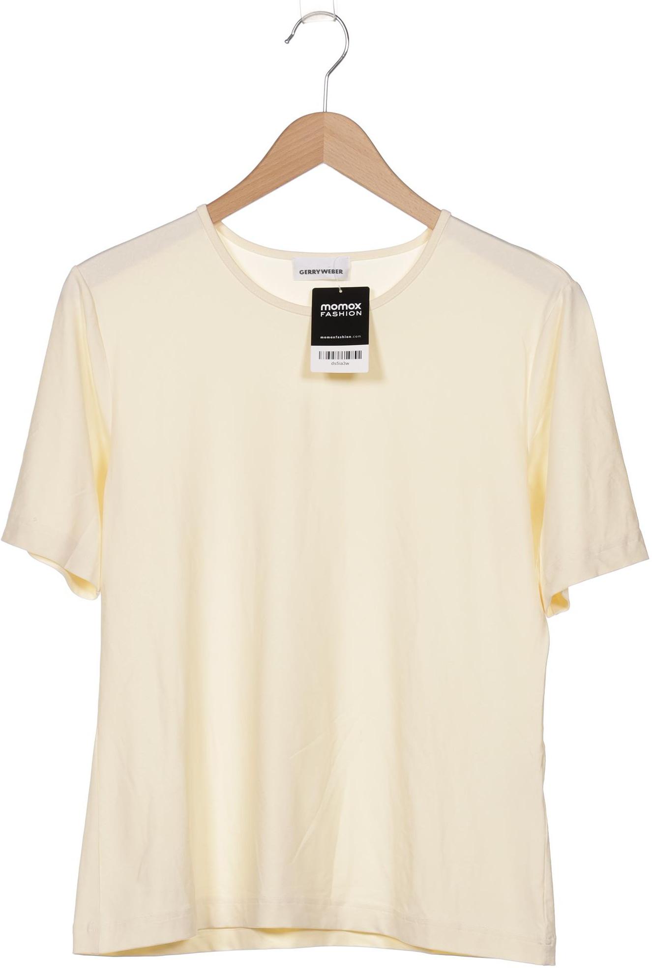 

Gerry Weber Damen T-Shirt, cremeweiß, Gr. 40