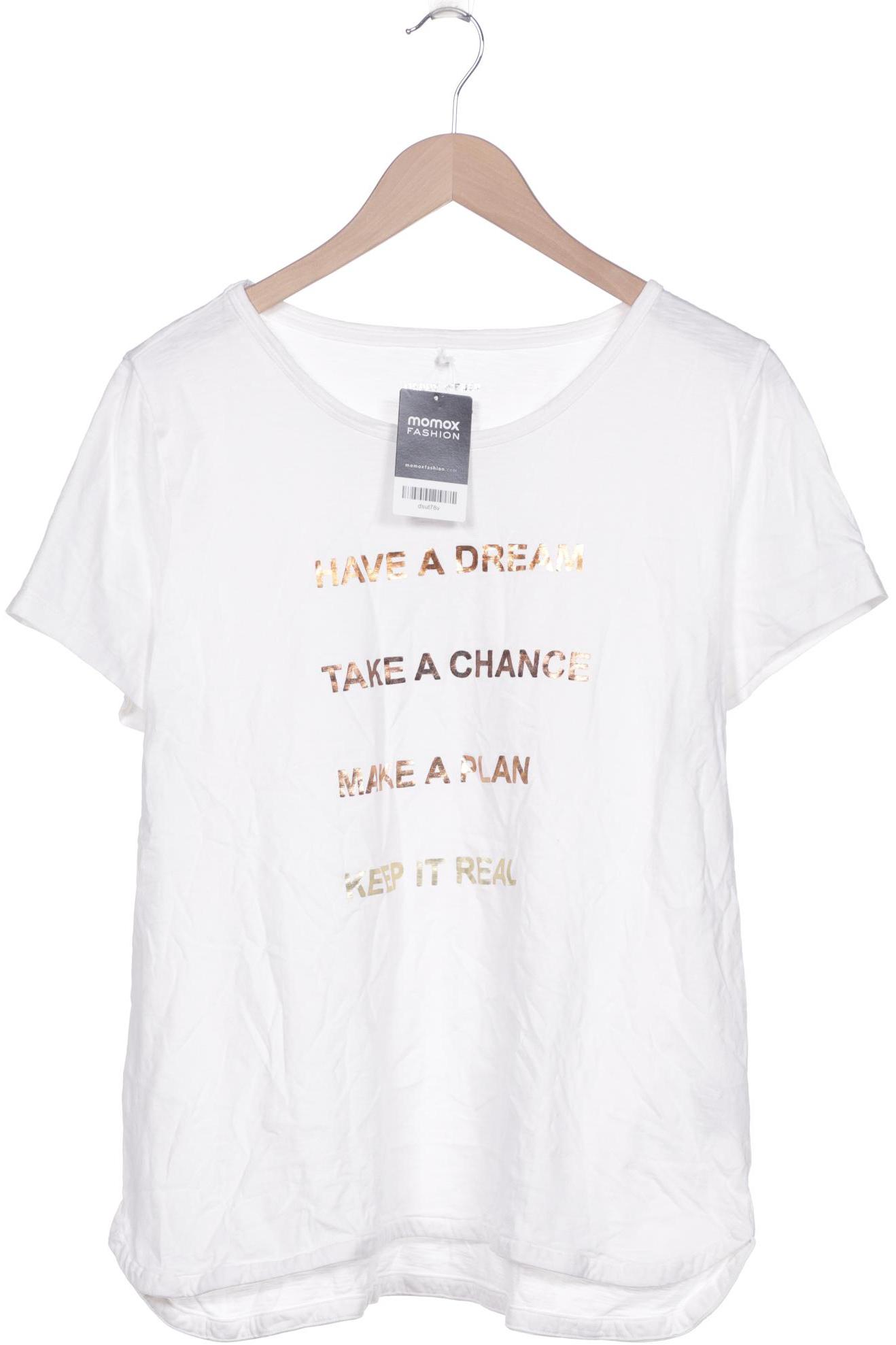

Gerry Weber Damen T-Shirt, weiß, Gr. 44