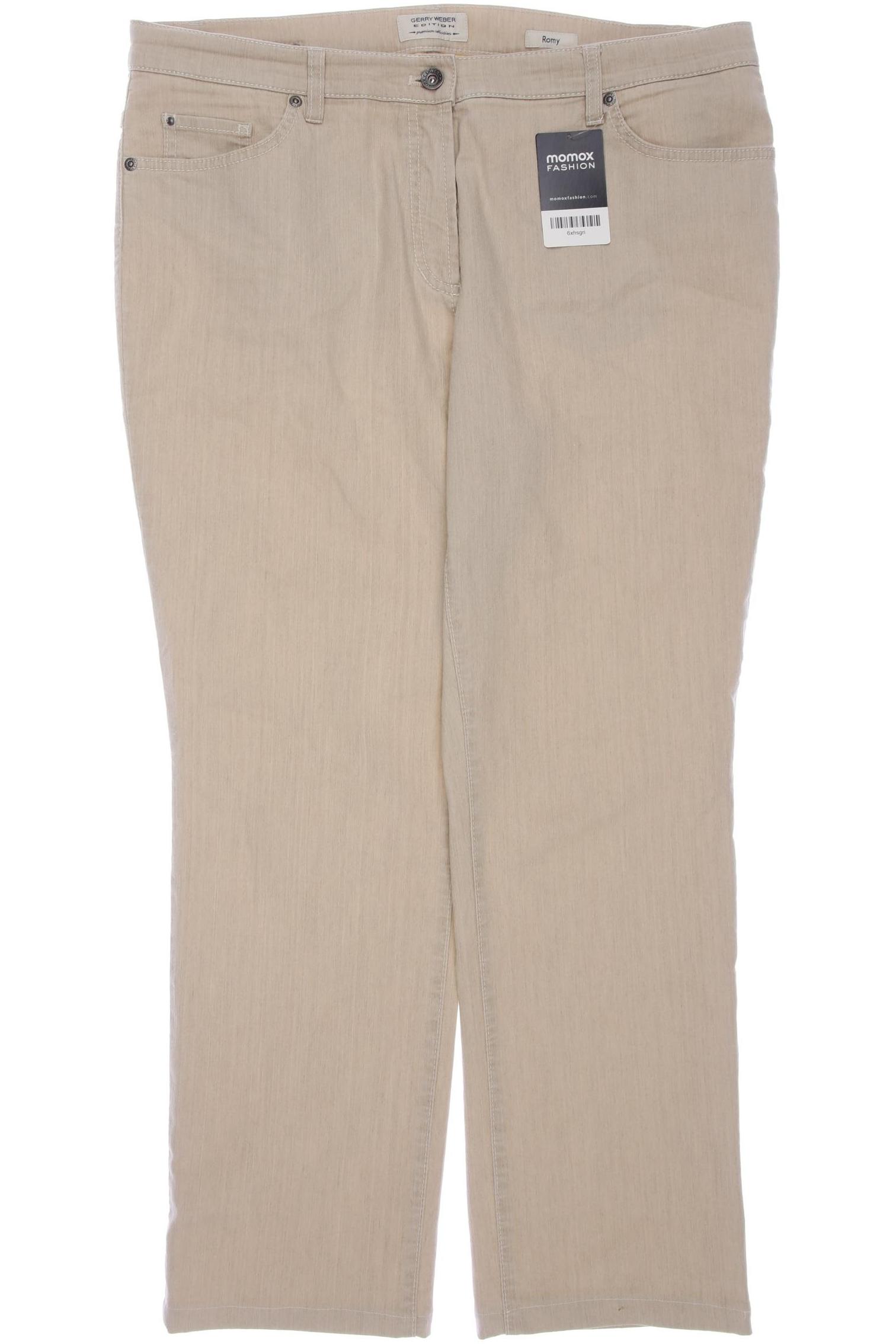 

Gerry Weber Damen Jeans, beige, Gr. 46