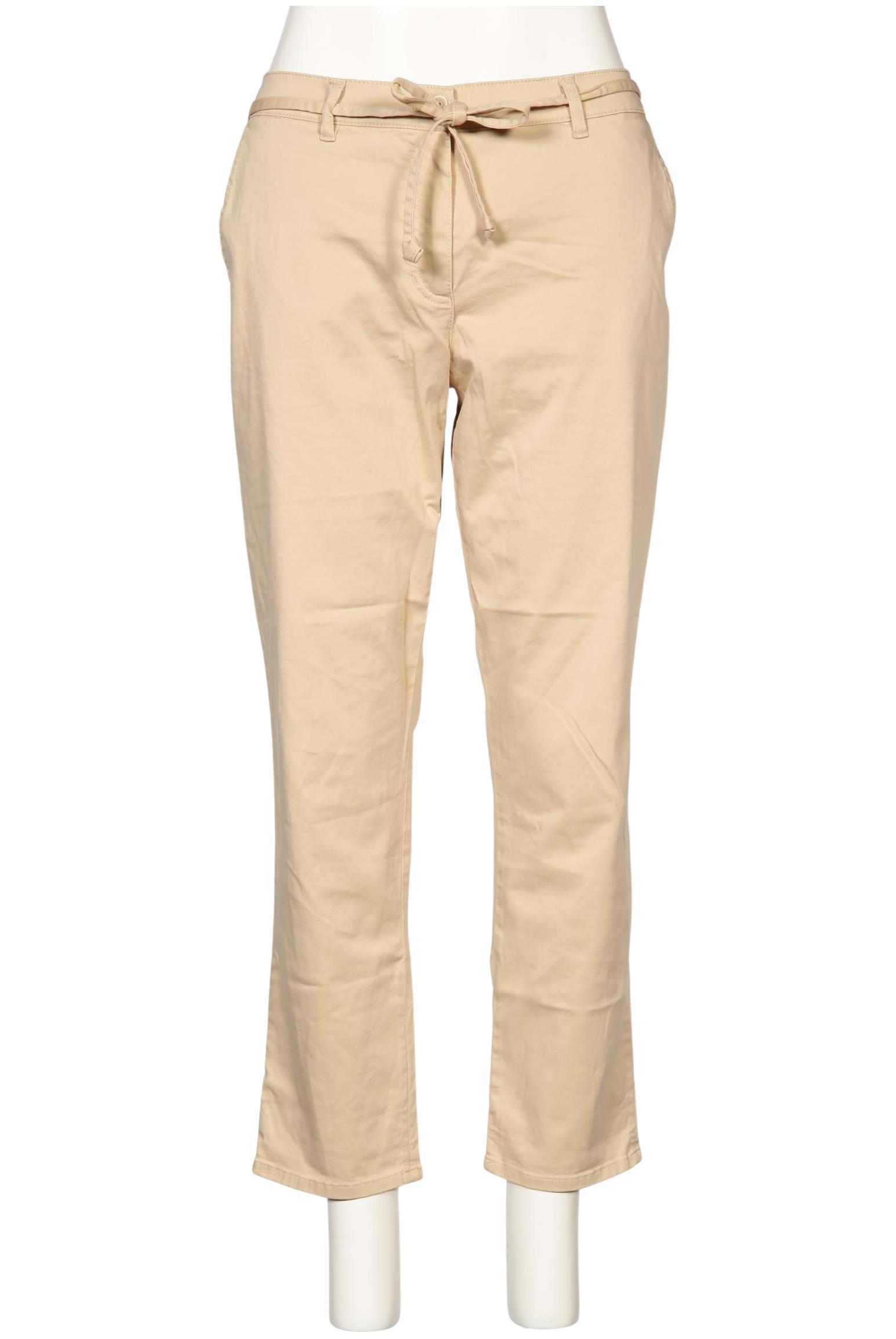 

Gerry Weber Damen Stoffhose, beige, Gr. 35