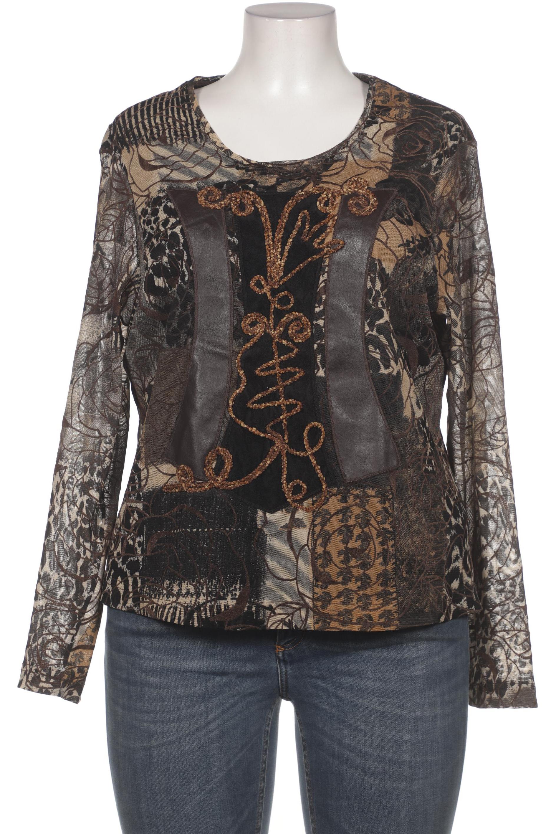 

Gerry Weber Damen Bluse, braun, Gr. 46