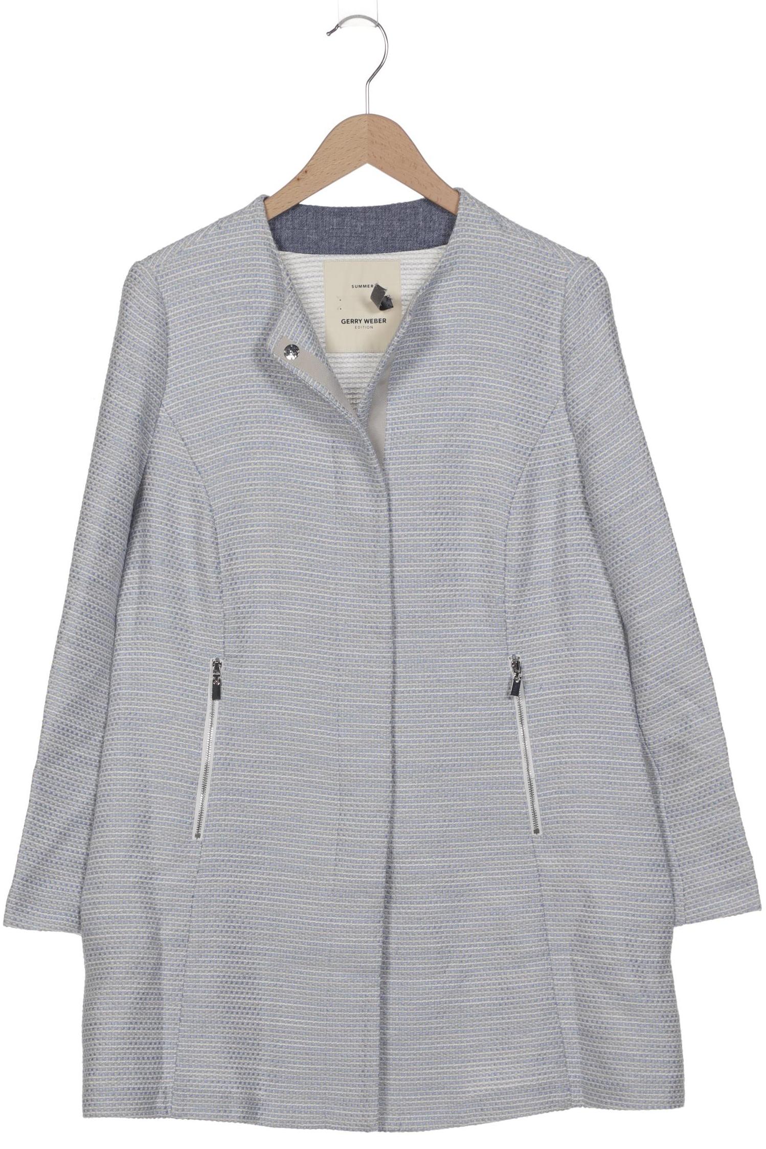 

Gerry Weber Damen Mantel, hellblau, Gr. 42