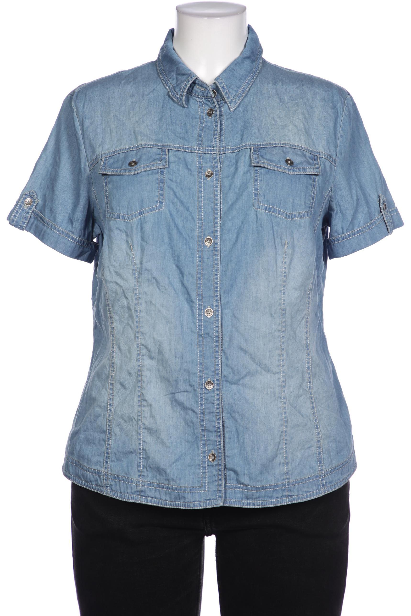 

Gerry Weber Damen Bluse, blau, Gr. 44