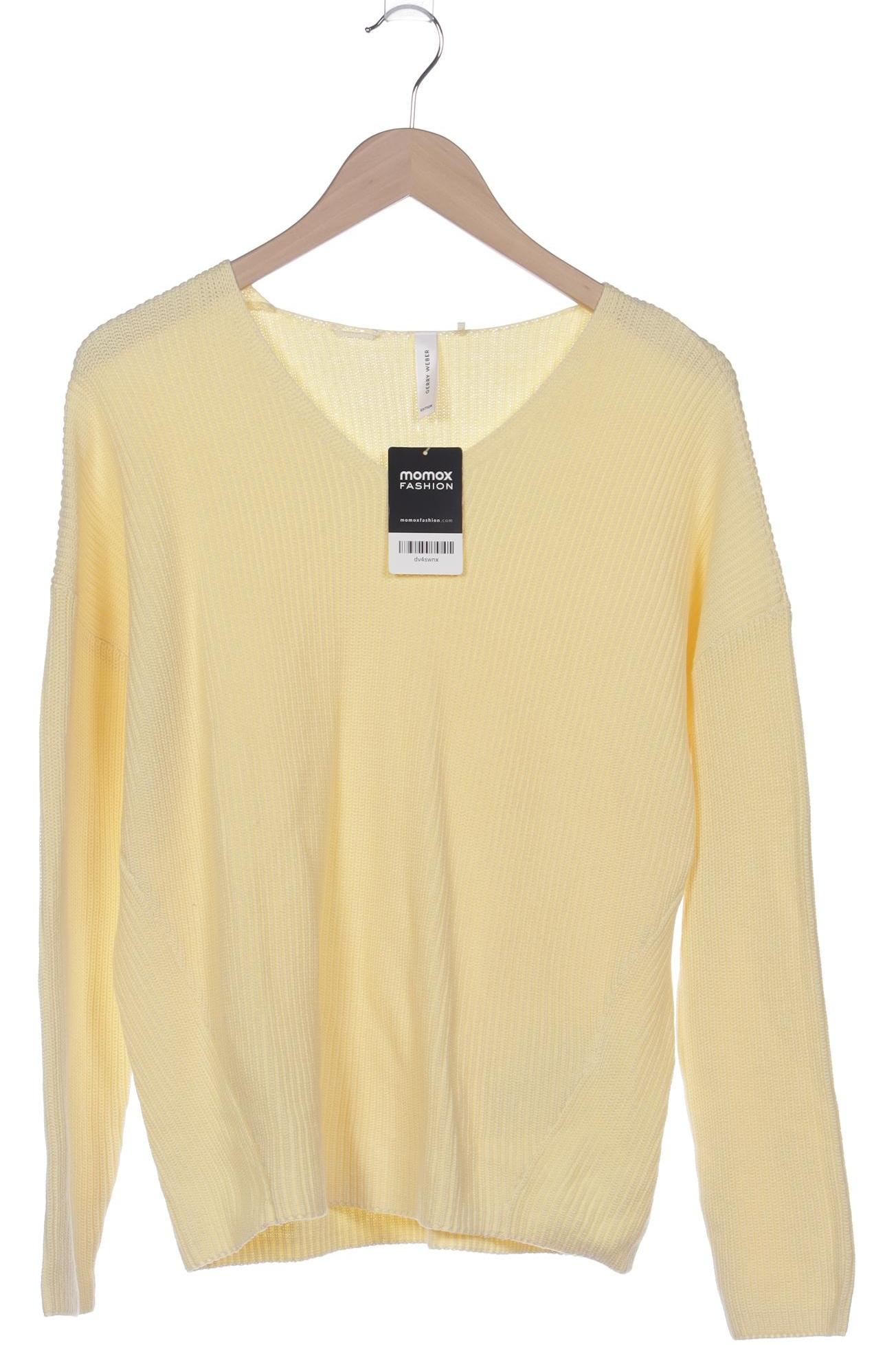 

Gerry Weber Damen Pullover, gelb, Gr. 40