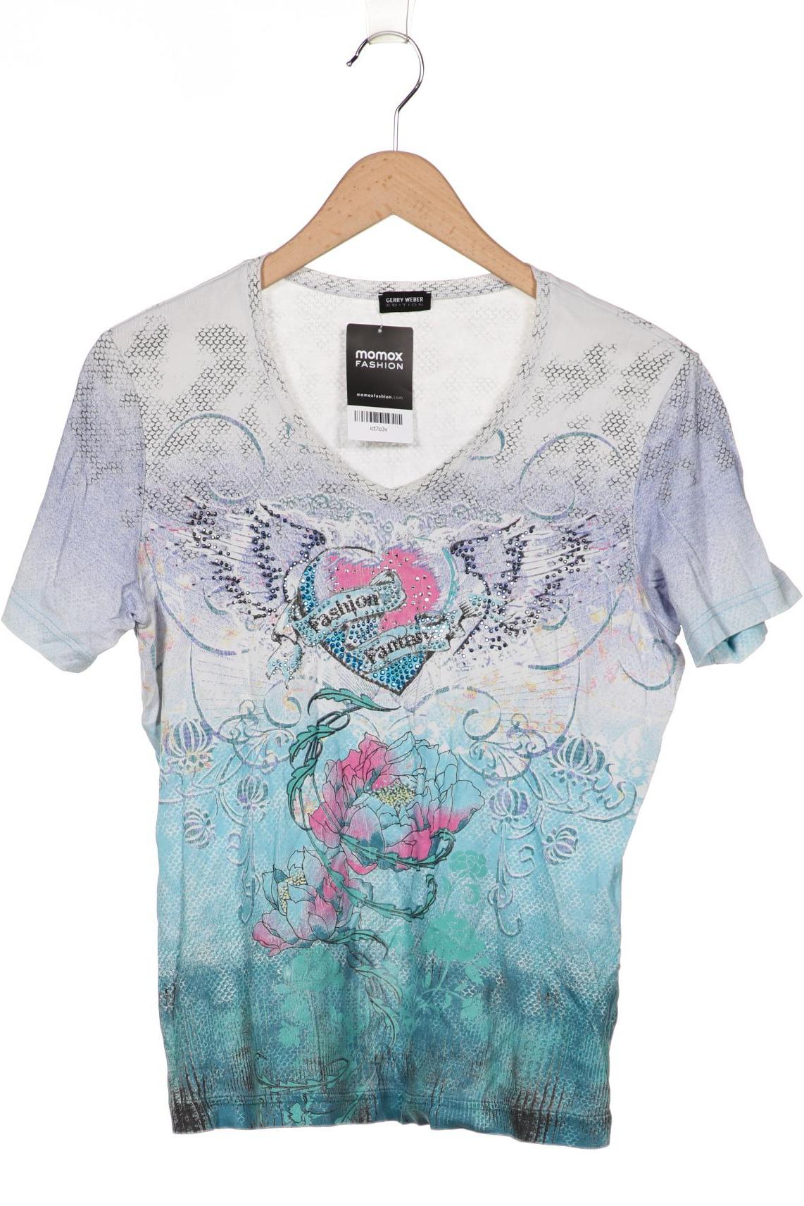 

Gerry Weber Damen T-Shirt, hellblau, Gr. 42